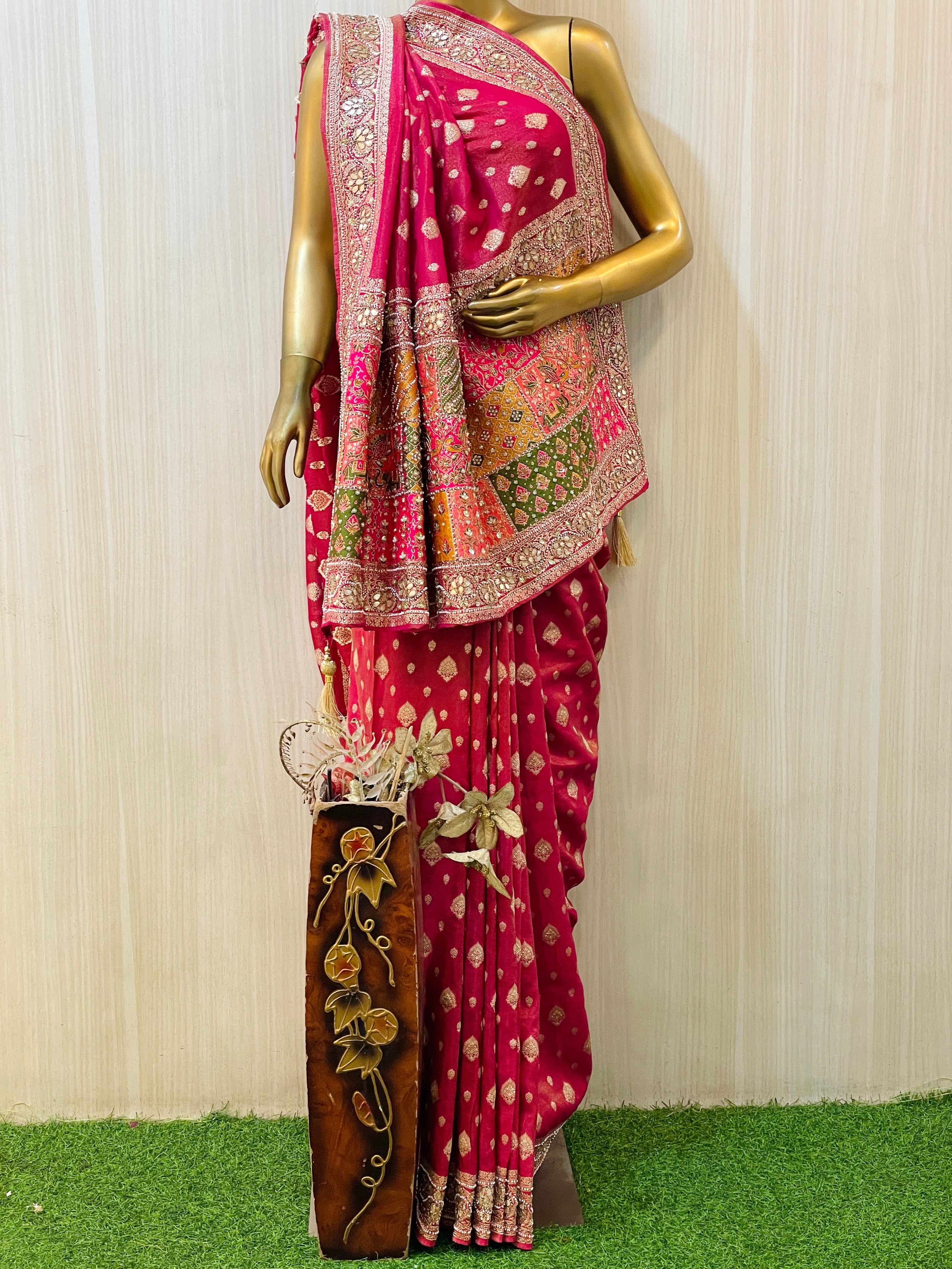 Prisha Banarasi Silk Saree