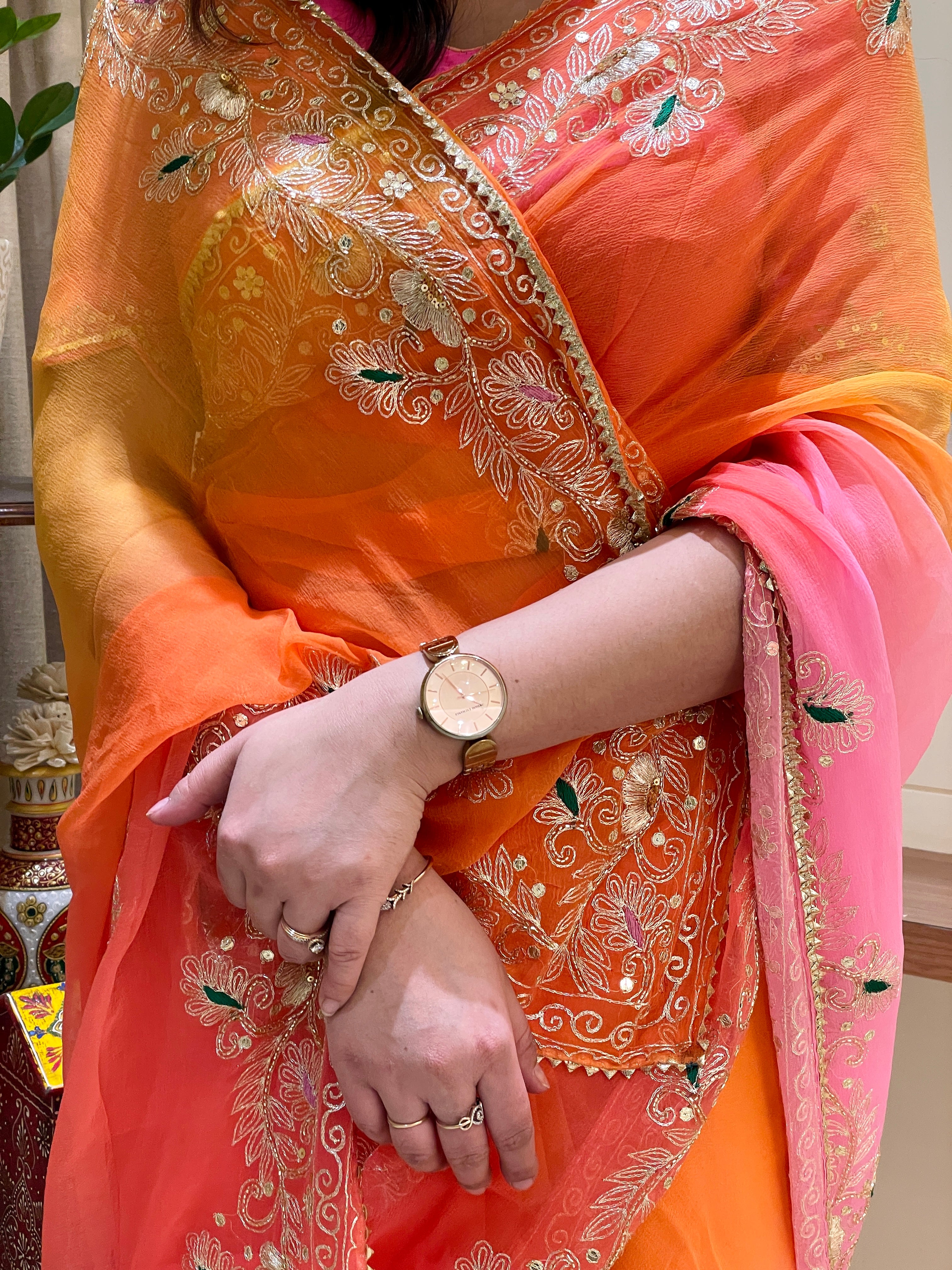 Swarnika Chiffon Saree