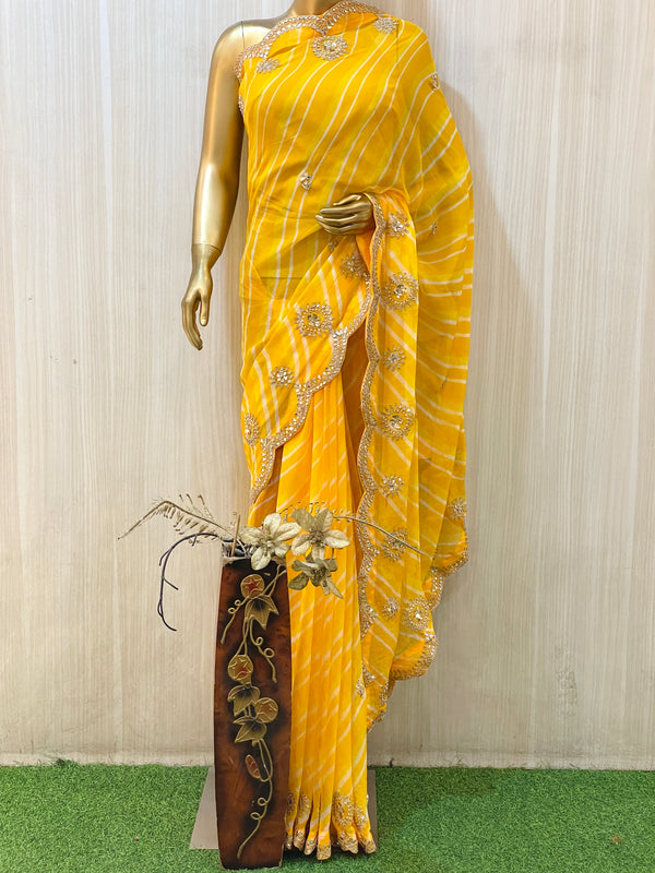 Mashika Chiffon Saree