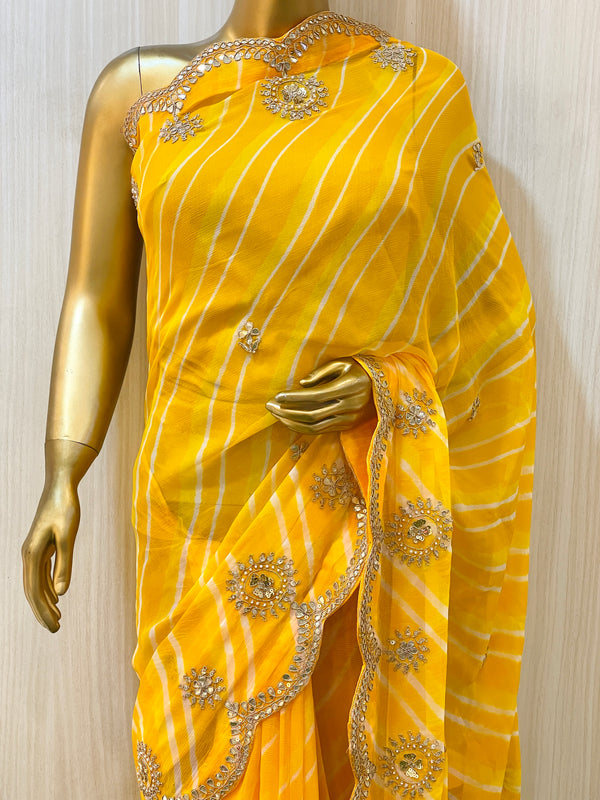 Mashika Chiffon Saree