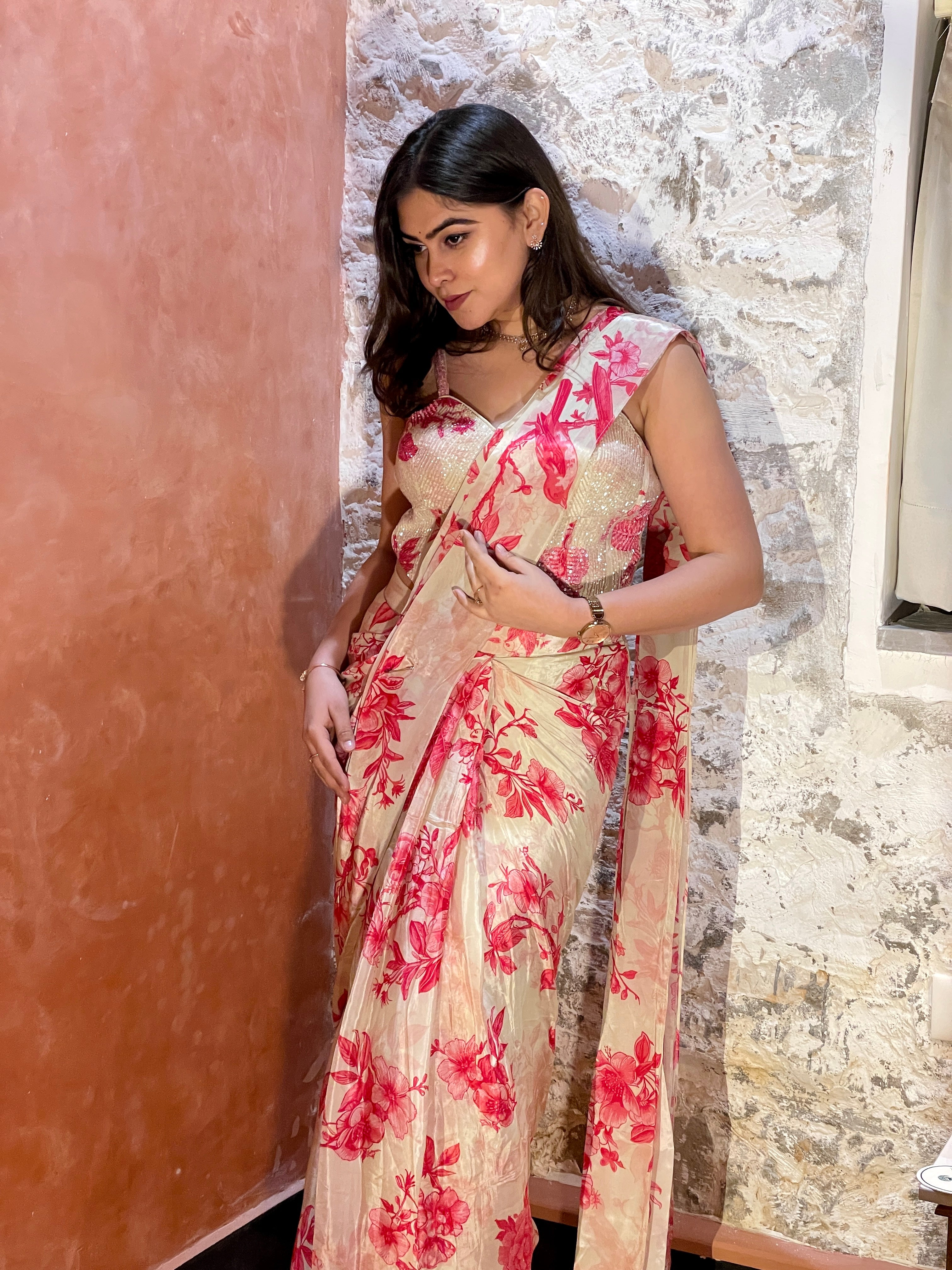 Ziya Pre Drape Saree