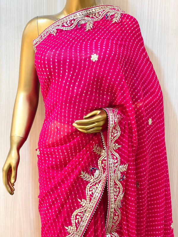 Rashmika Leheriya Saree