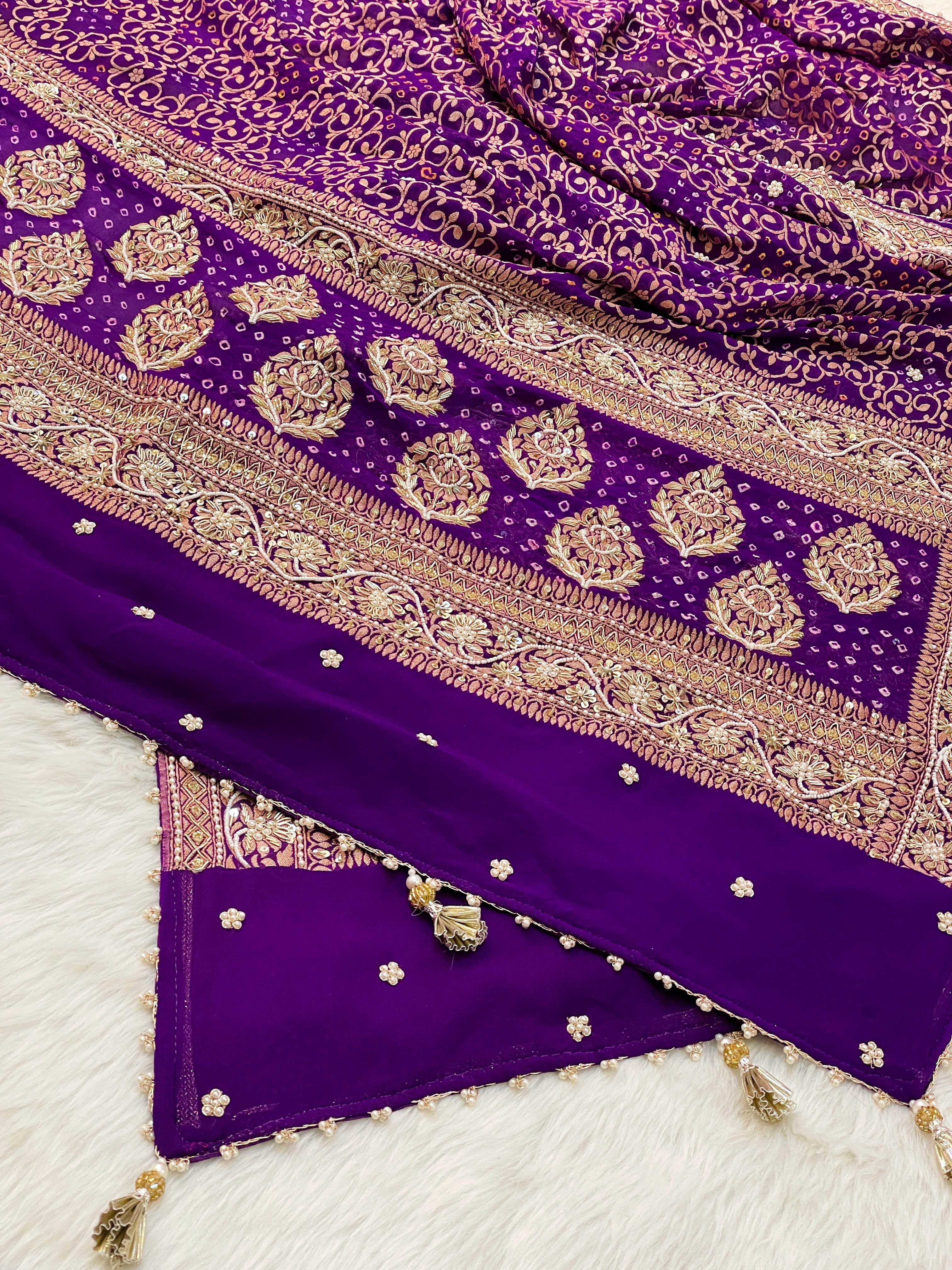 Vinita Pure Khadi Georgette Dupatta