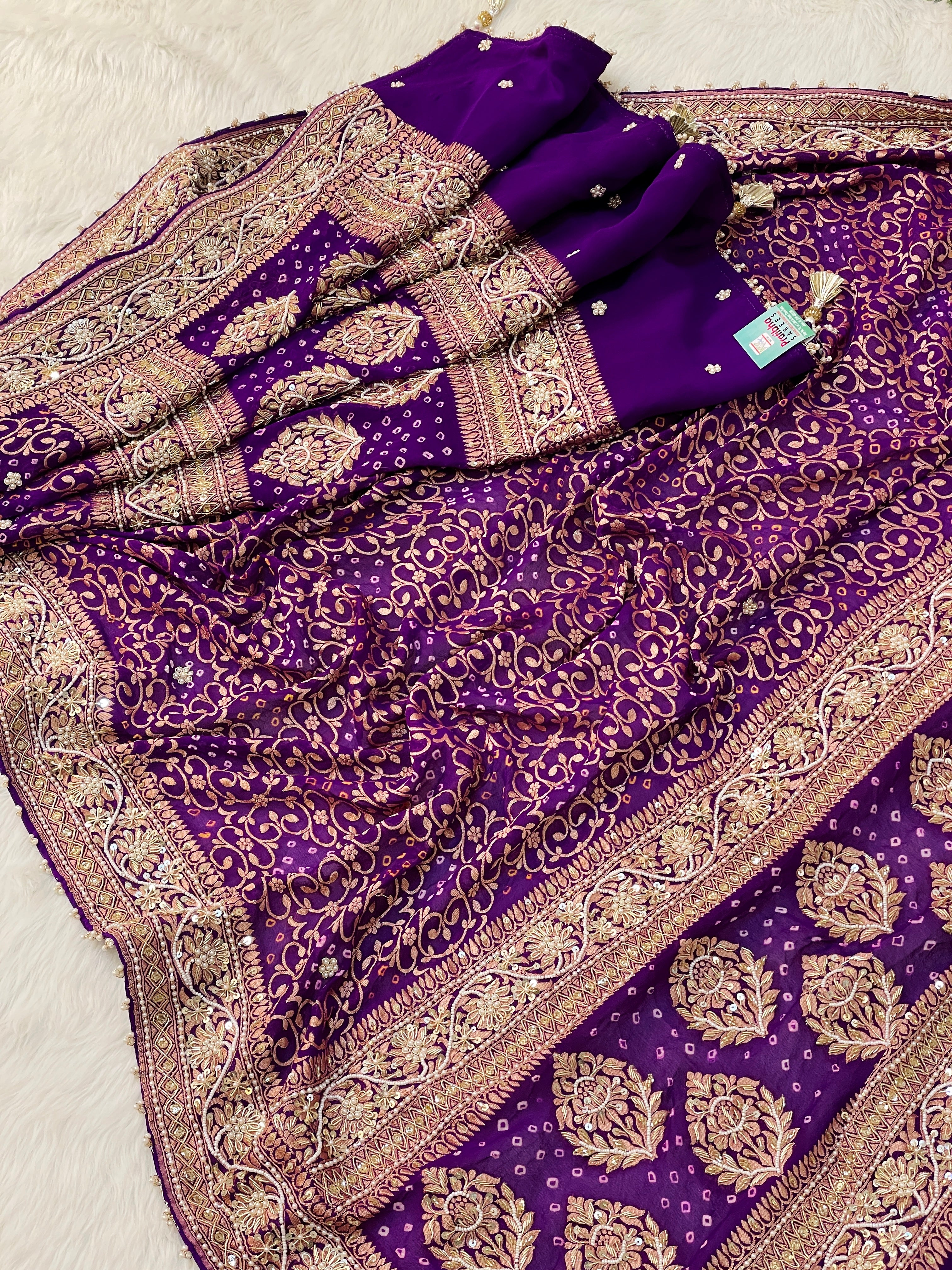 Vinita Pure Khadi Georgette Dupatta