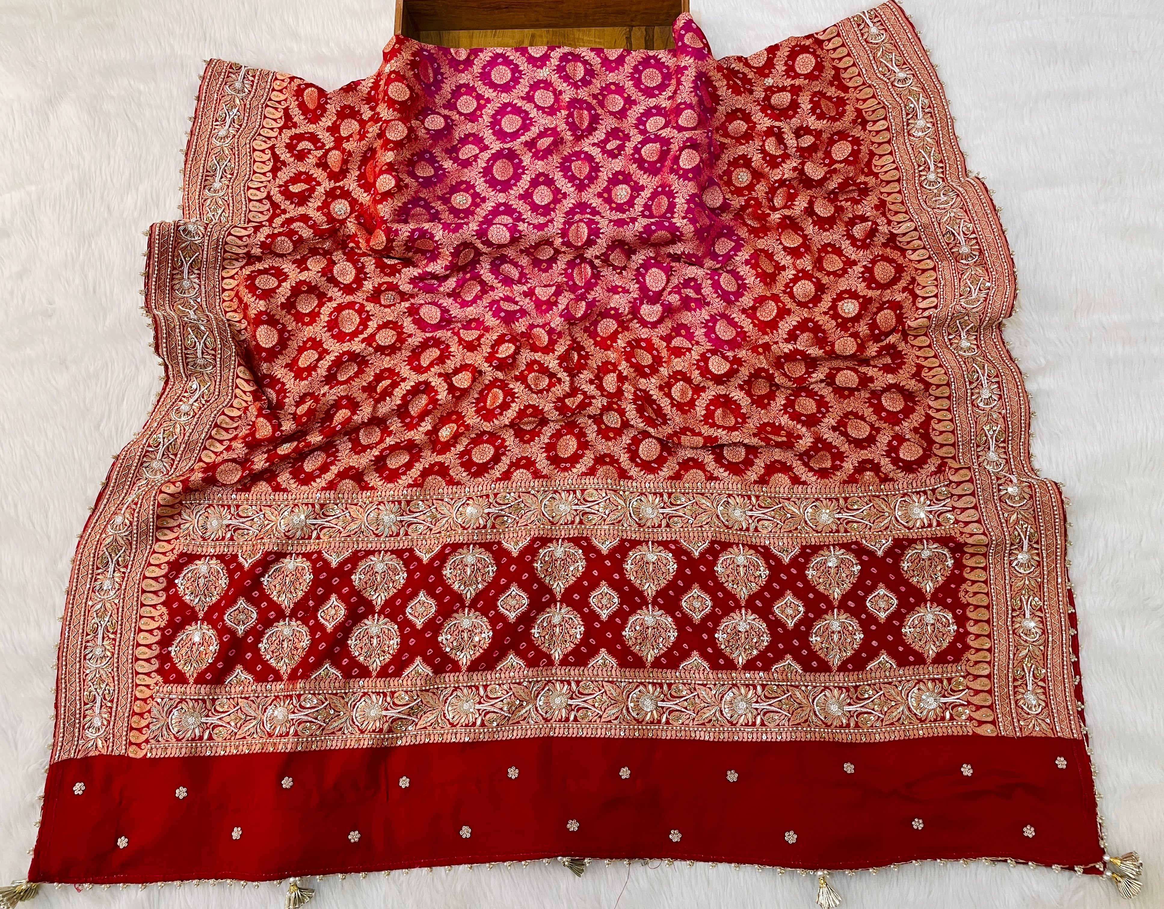 Ritika Pure Khadi Georgette Dupatta