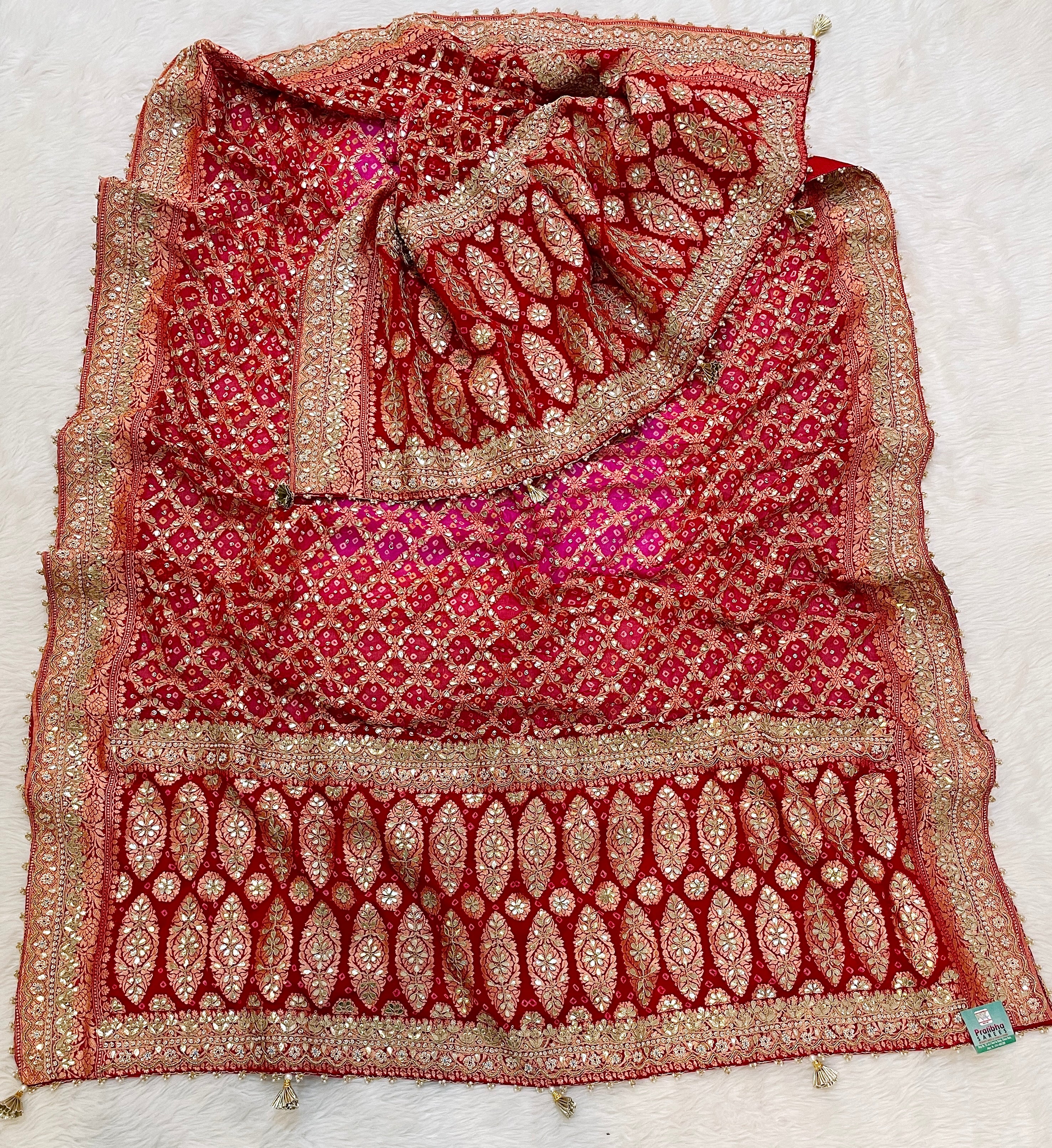 Nisha Pure Khadi Georgette Dupatta