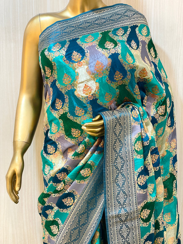 Sandhu Muga Silk Saree