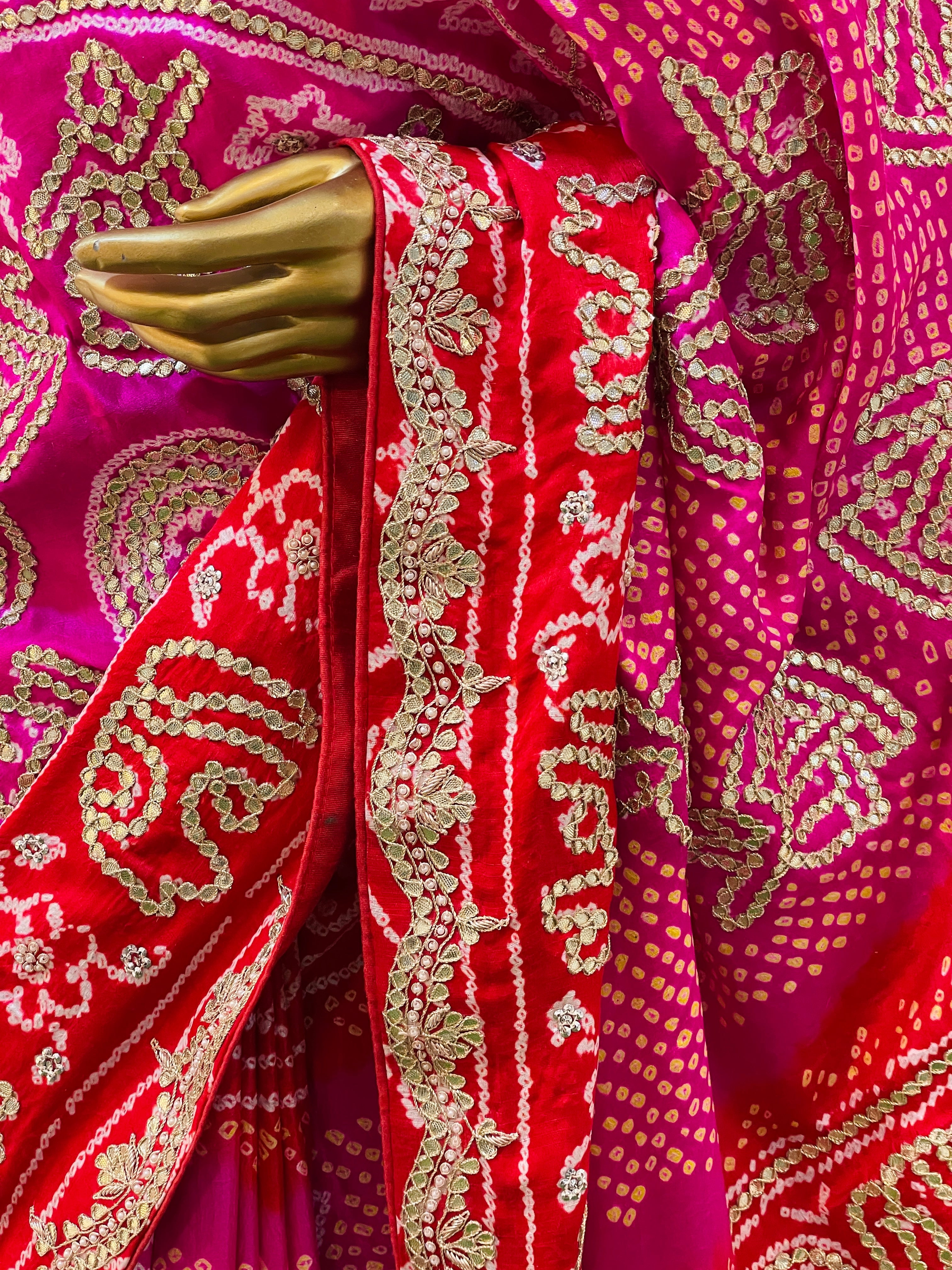 Julli Gajji Silk Saree