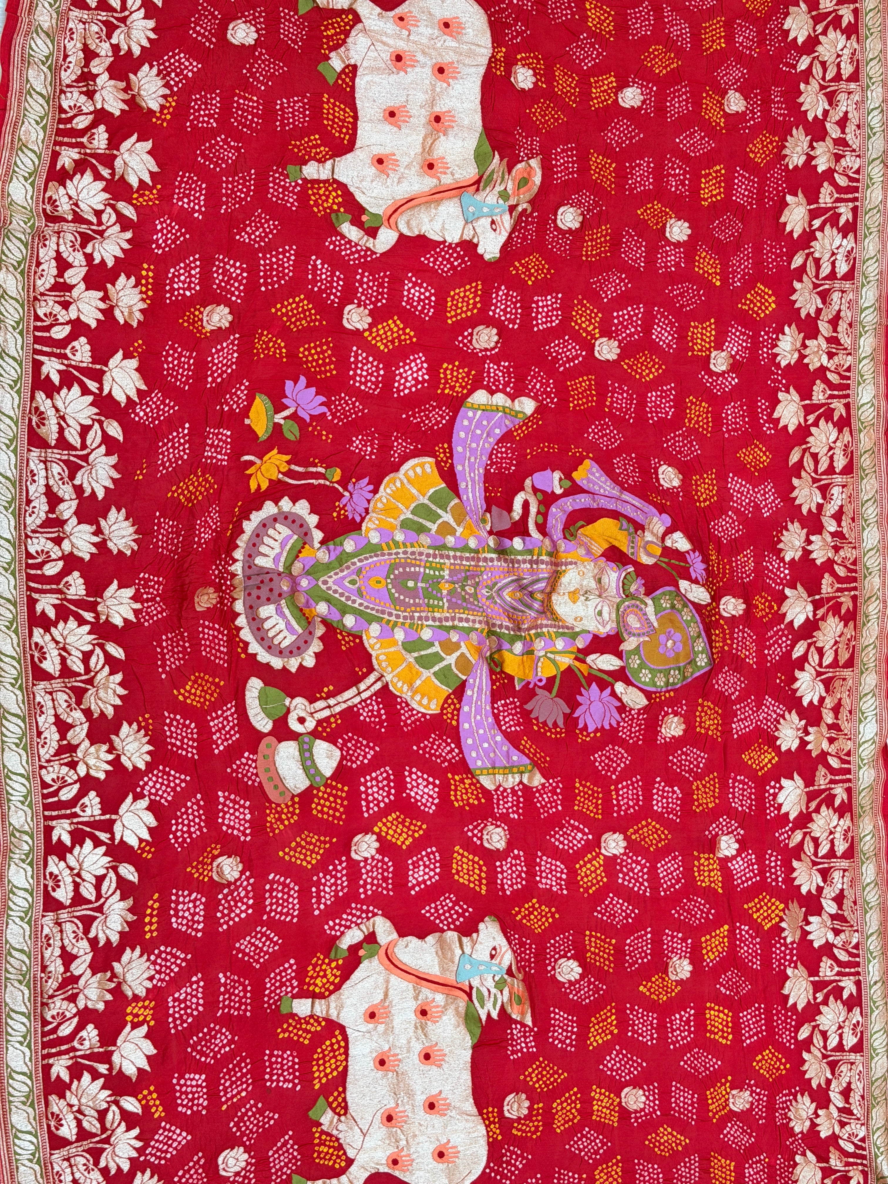 Shreenath Ji Ultra Premium Rai Dana Dupatta