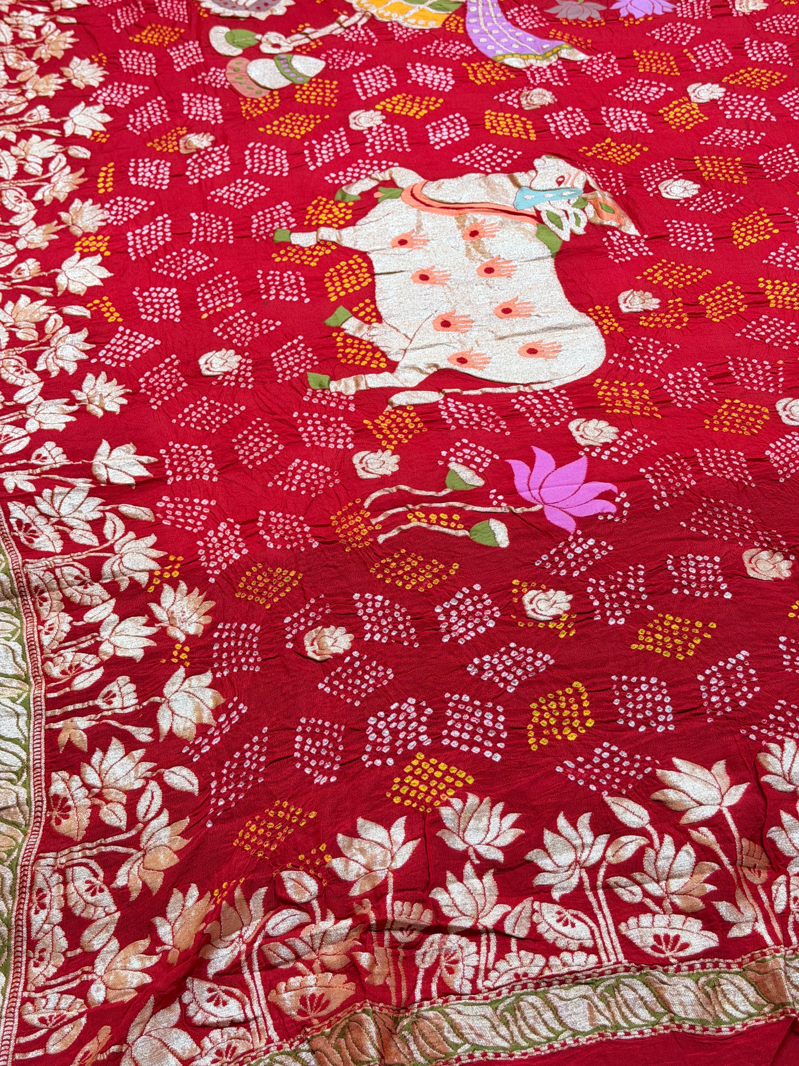 Shreenath Ji Ultra Premium Rai Dana Dupatta