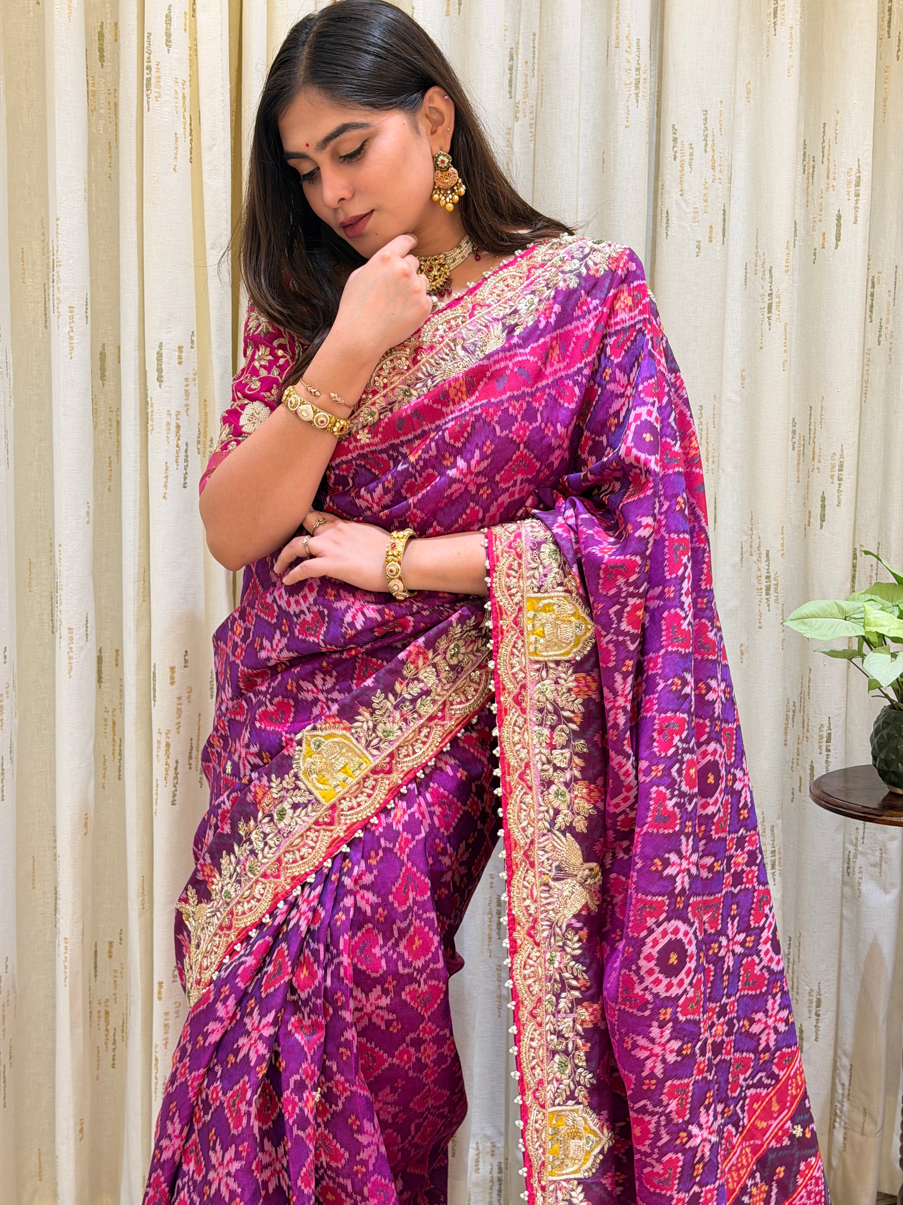 Ragini Patan Patola Silk Saree