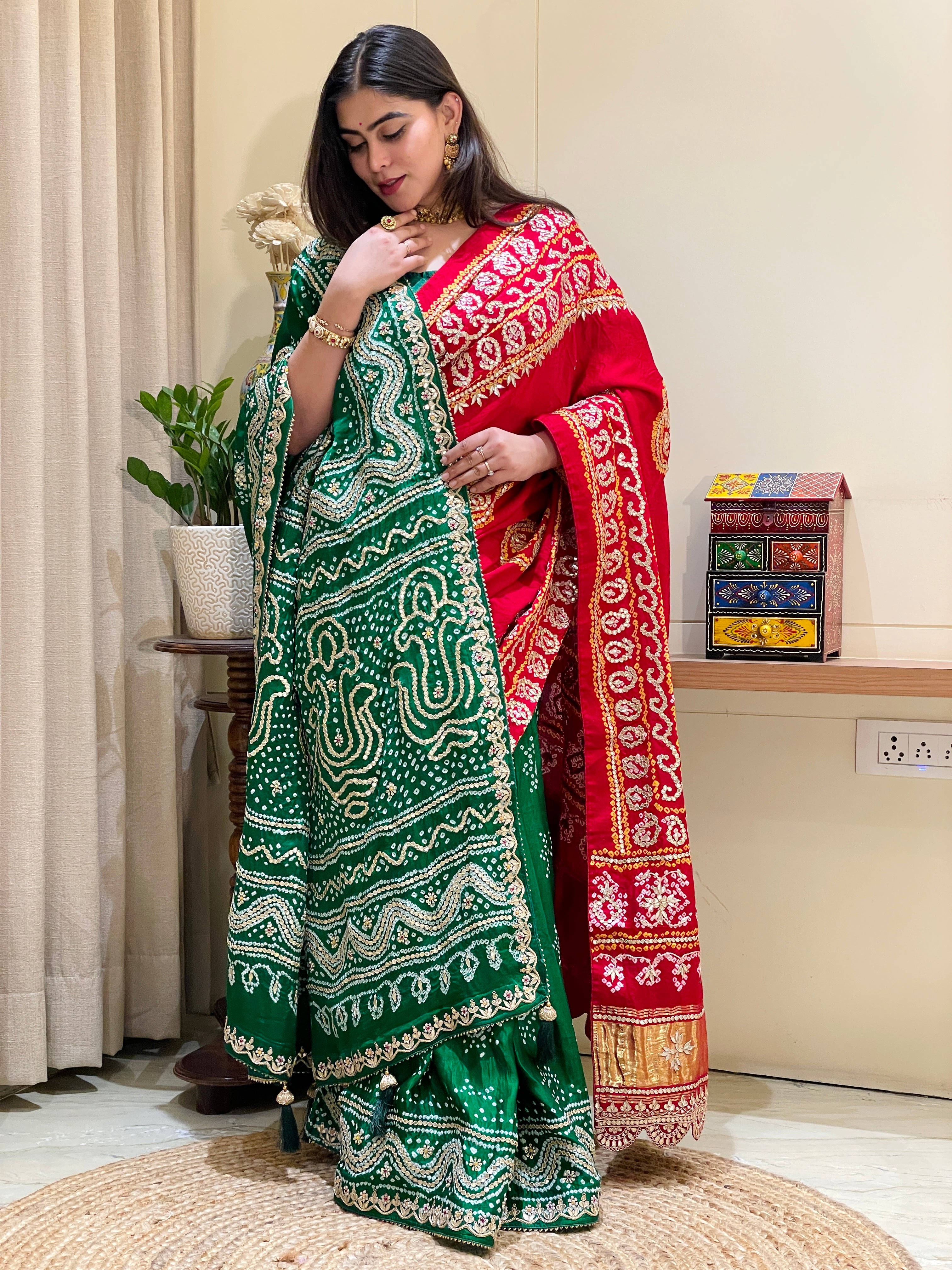 Reva Rasmandal Saree With Dupatta