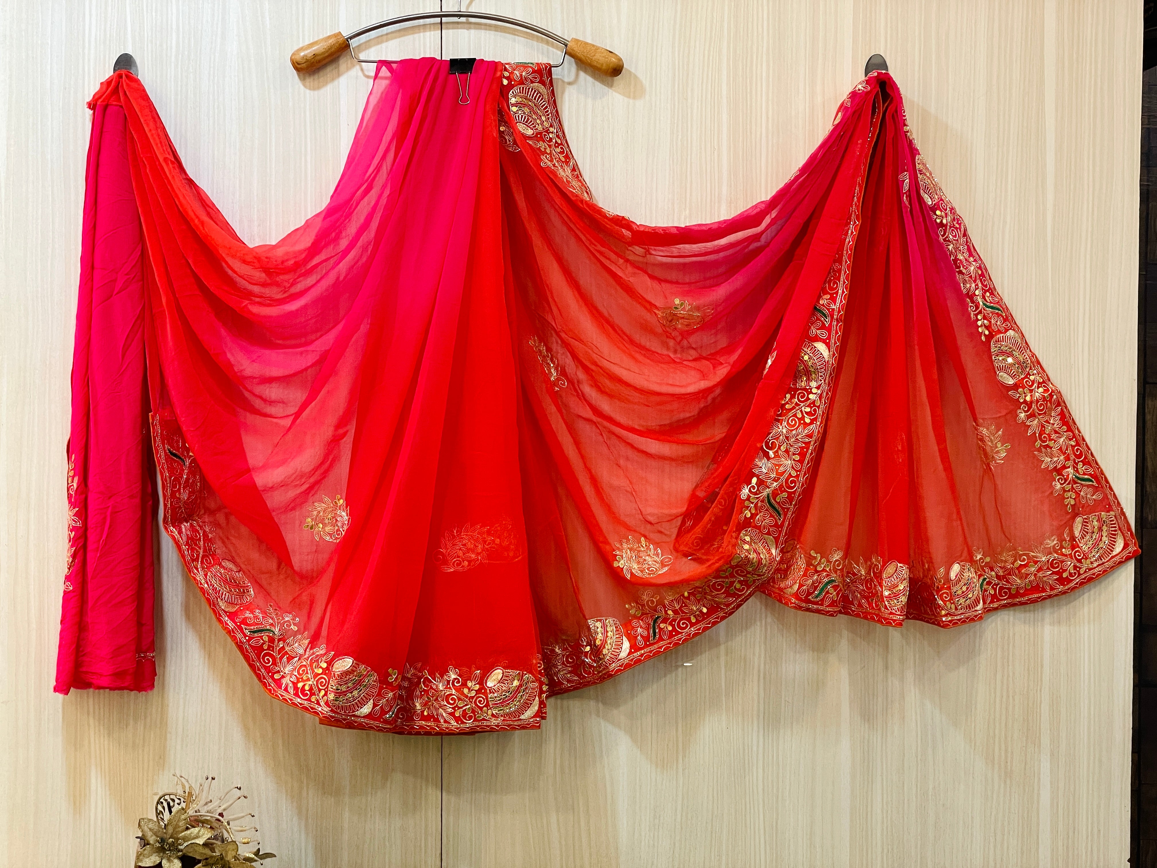 Anamika Chiffon Saree