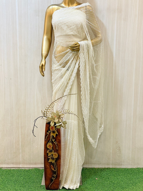 Nisha Sequence Saree