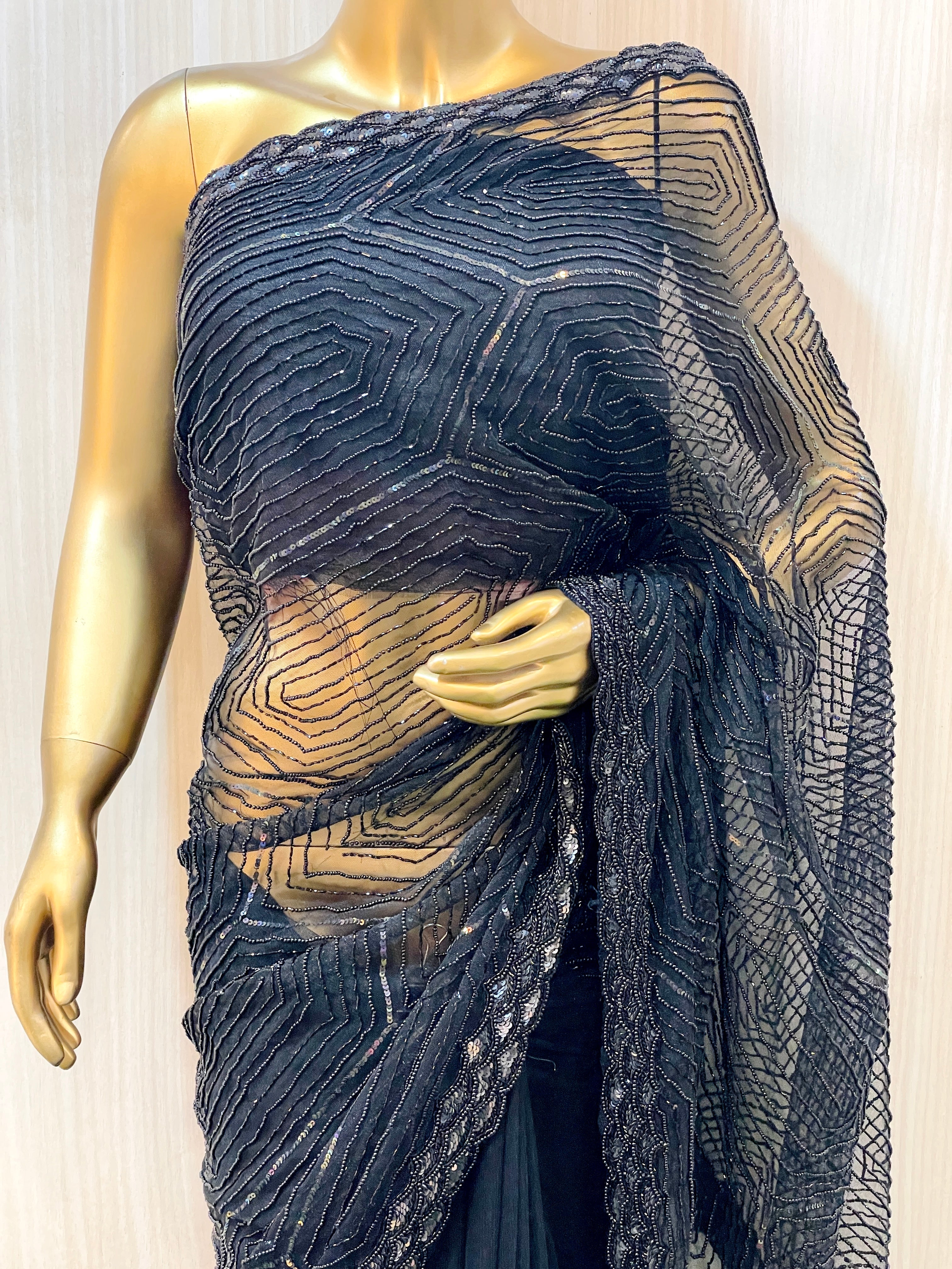 Misha Sequence Saree