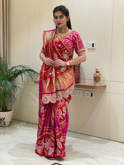 Harini Silk Bandhani Saree