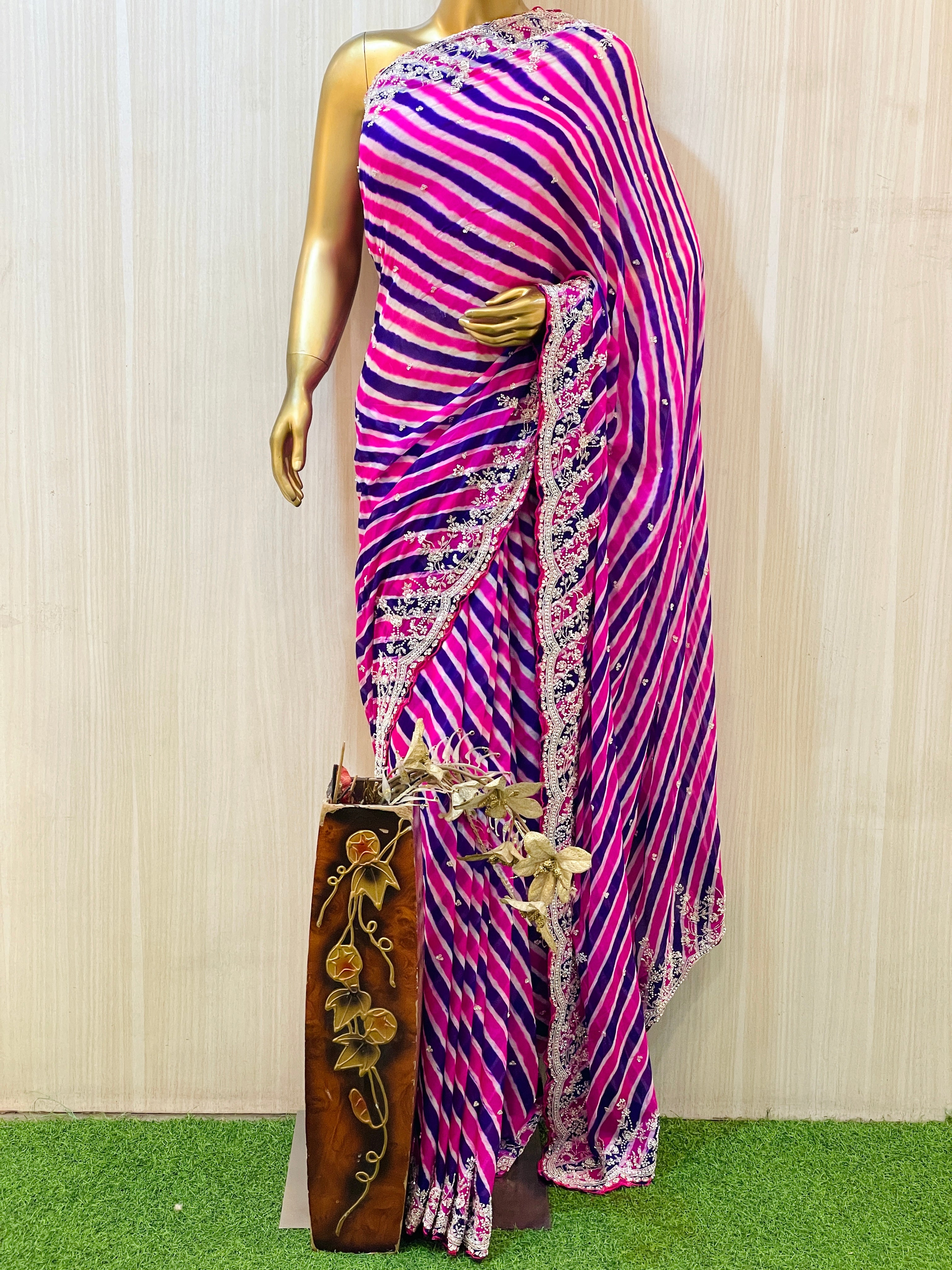 Anaira Leheriya Saree