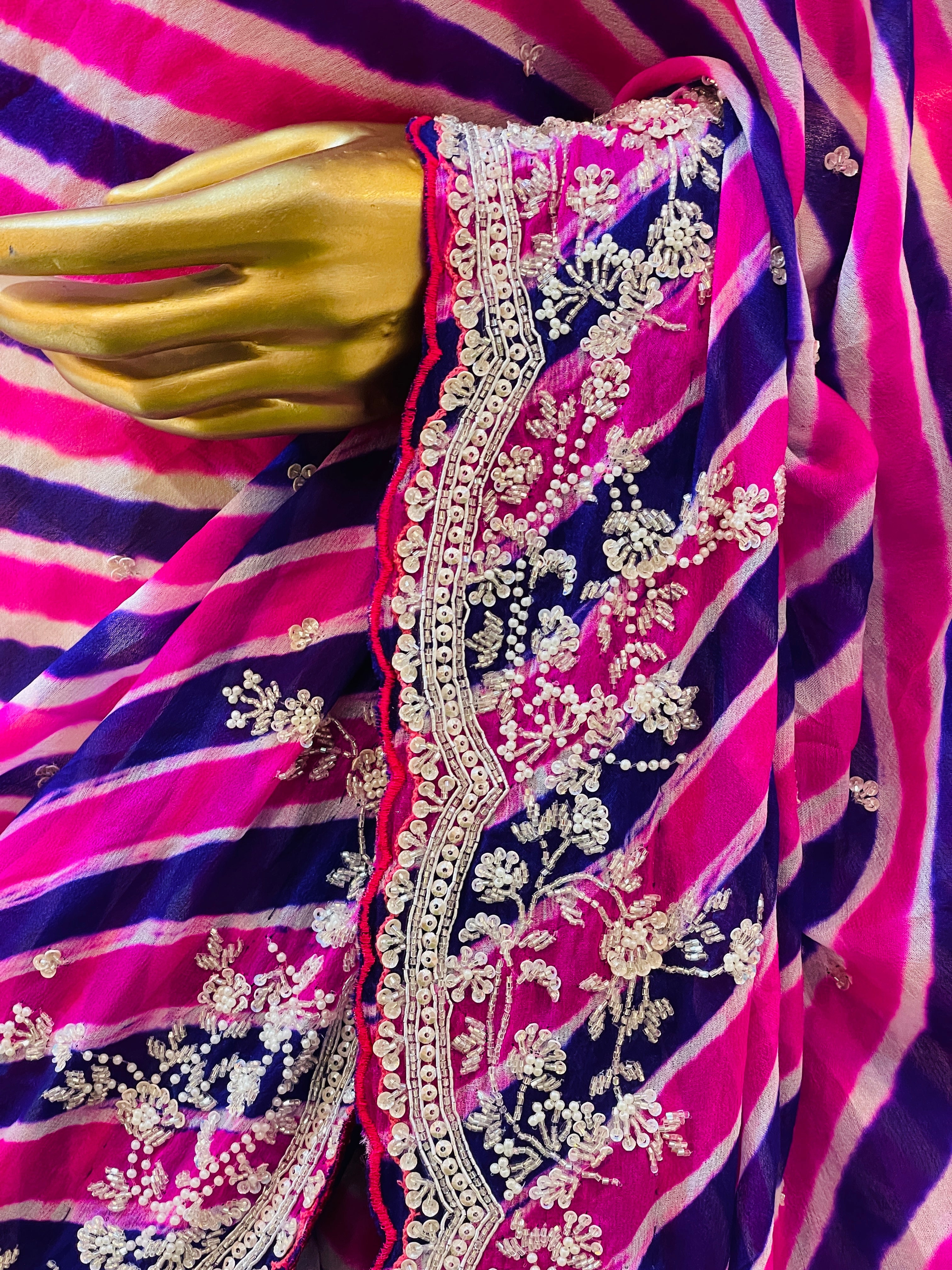 Anaira Leheriya Saree