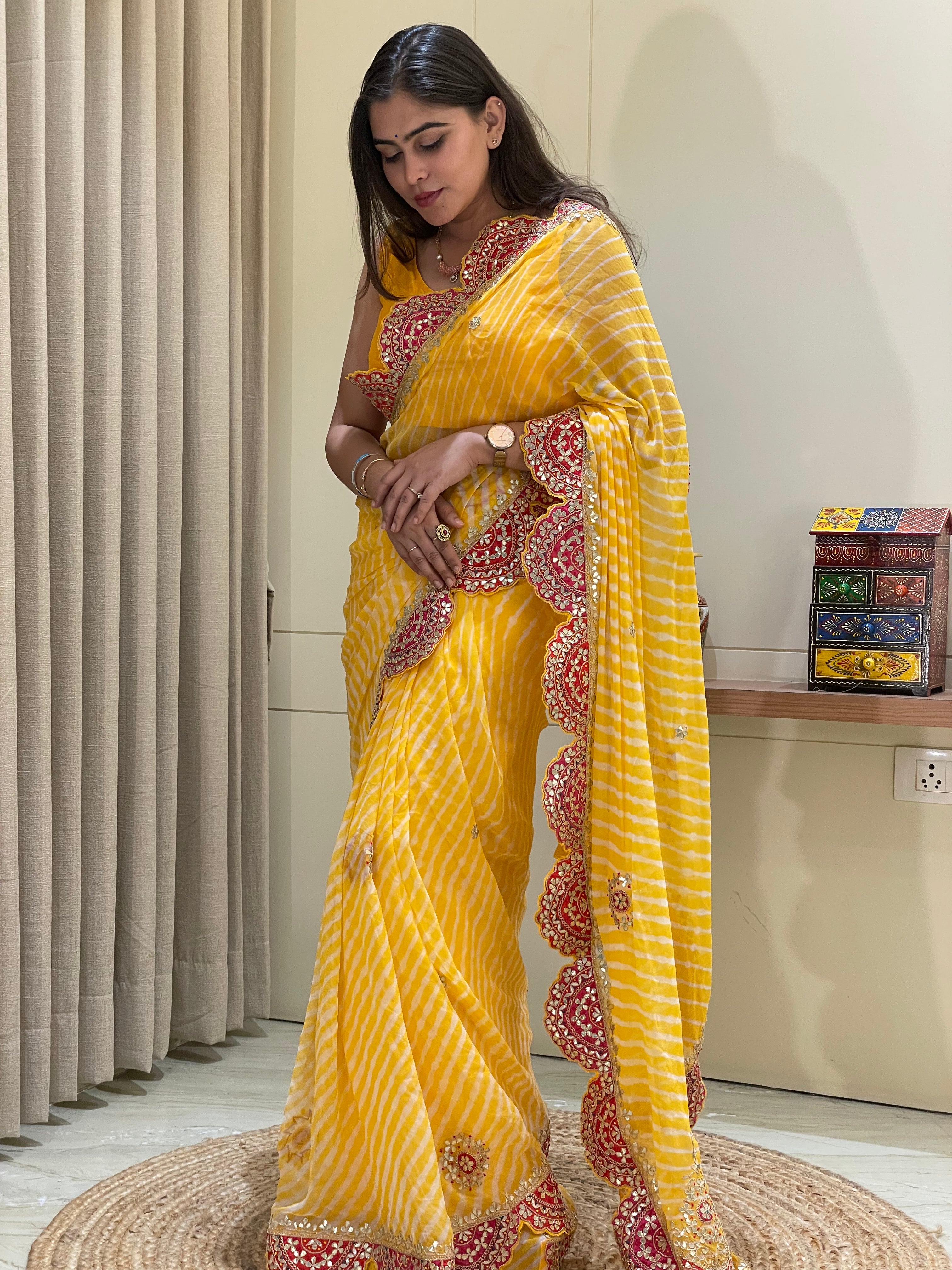 Mridula Leheriya Saree
