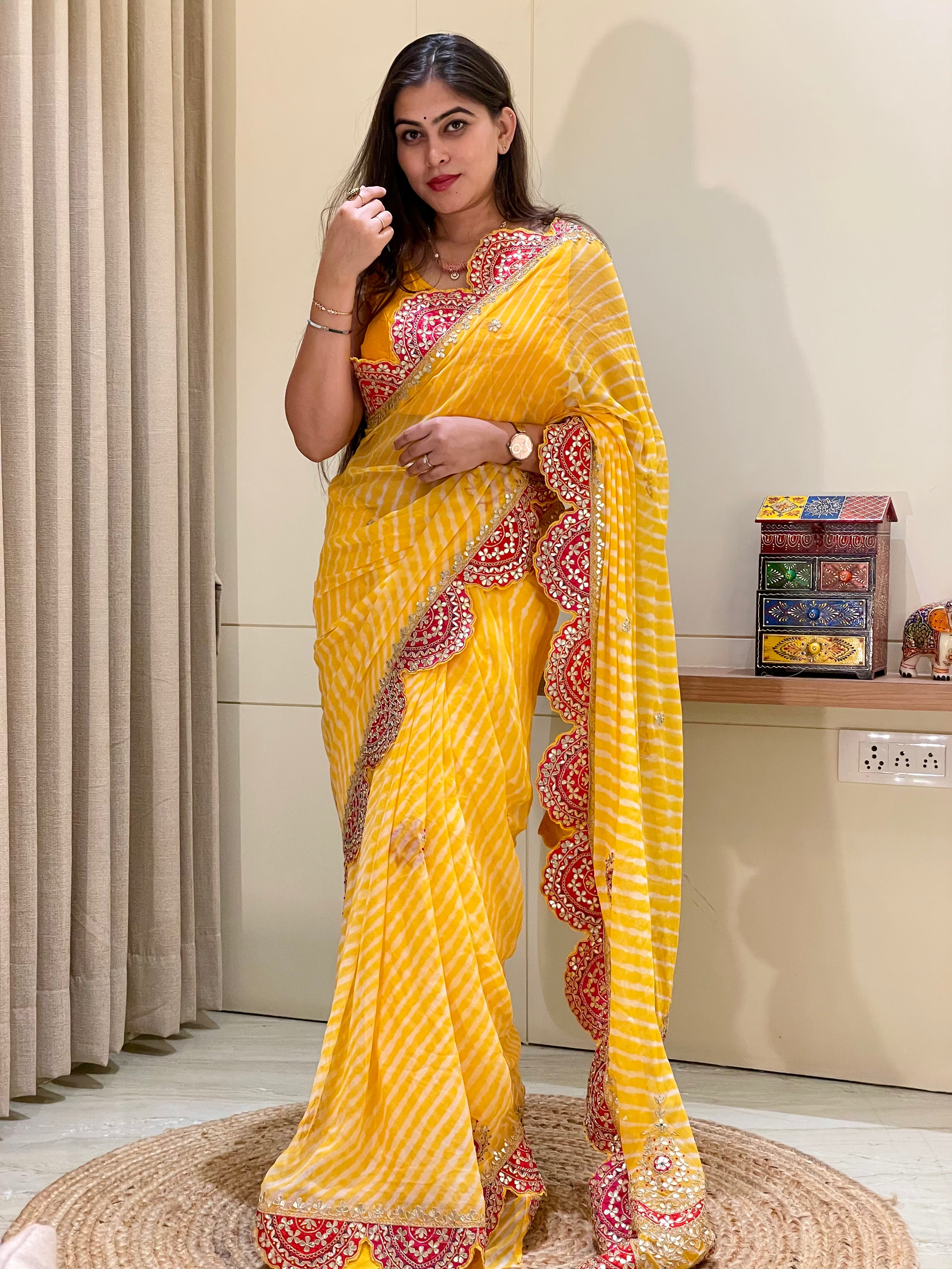 Mridula Leheriya Saree