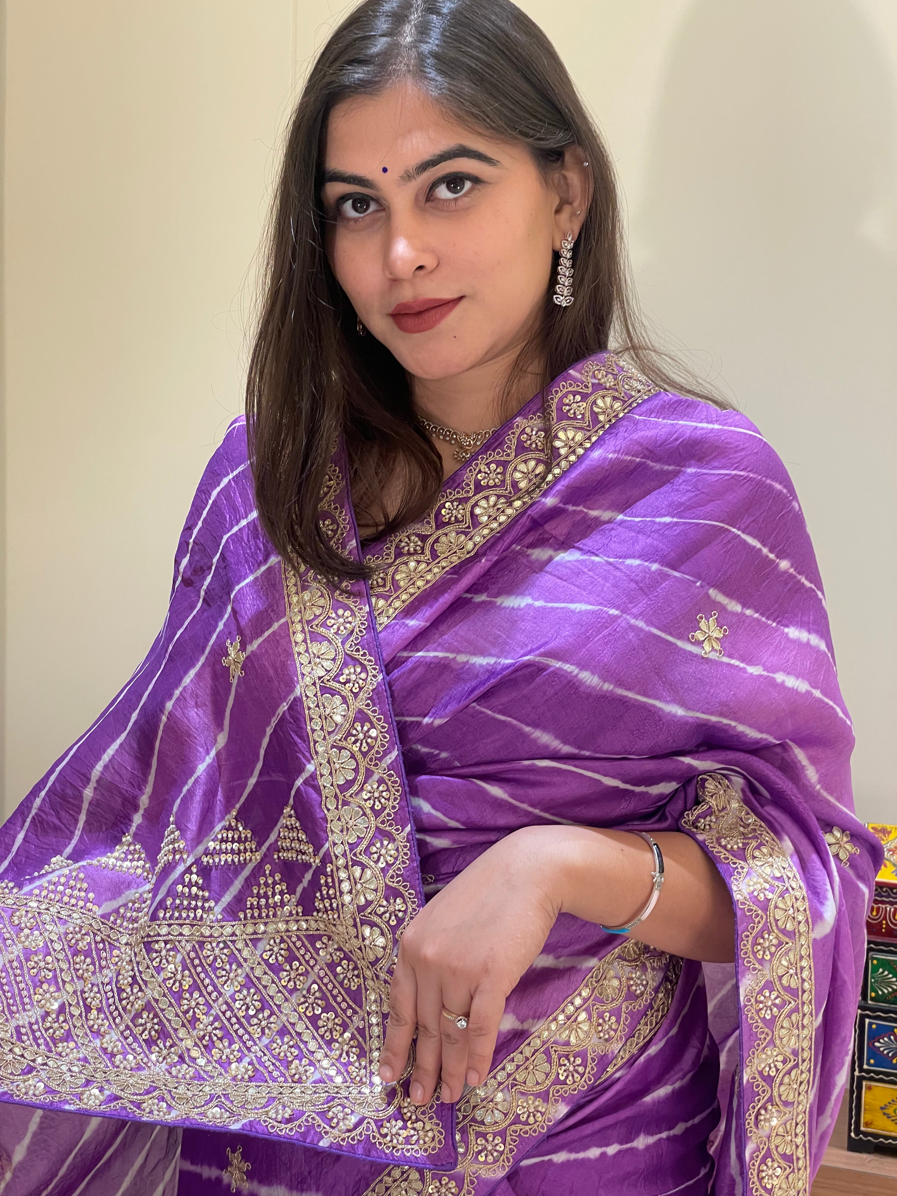 Shraddha Leheriya Saree