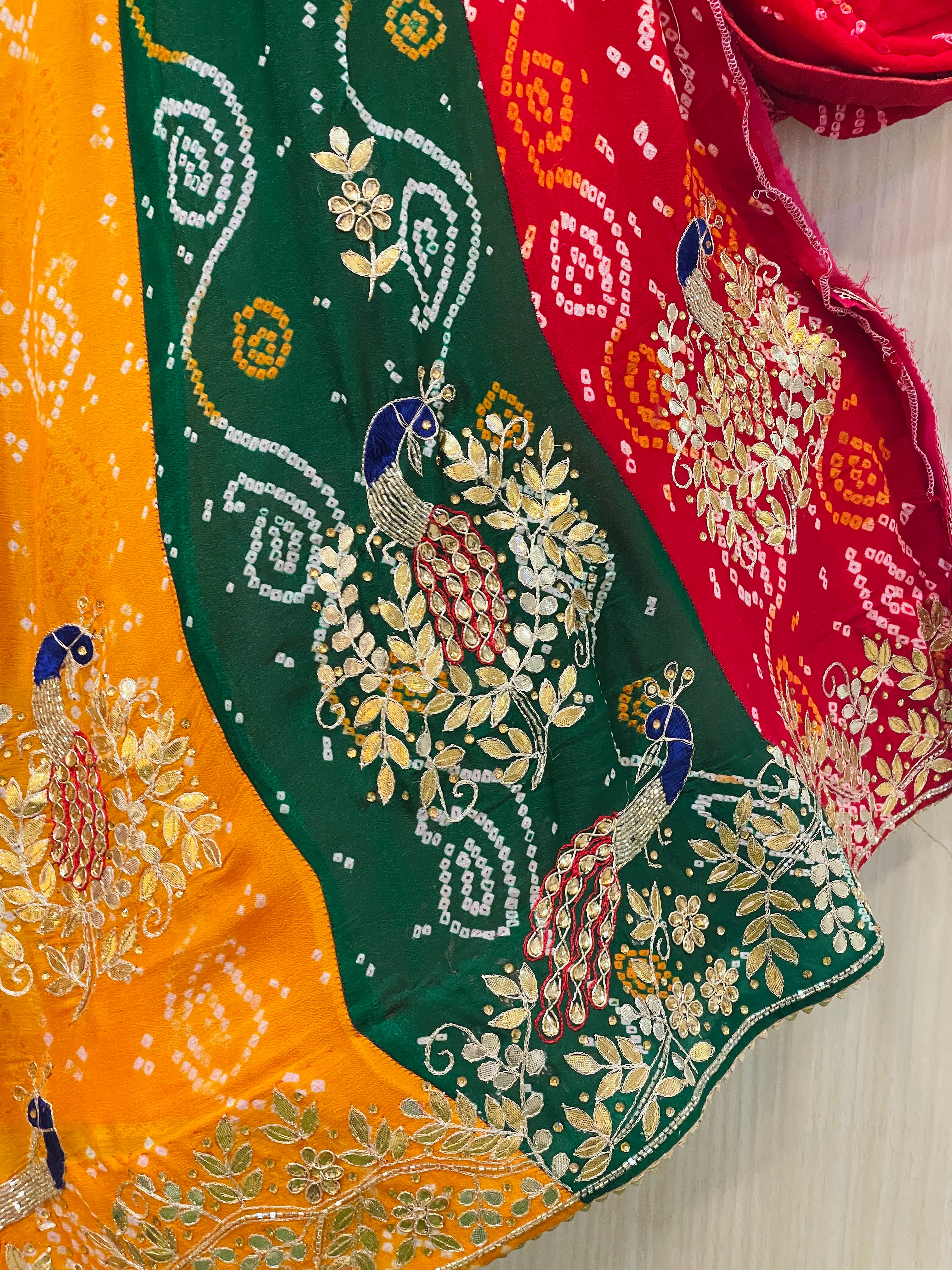 Prita Bandhani Lehenga