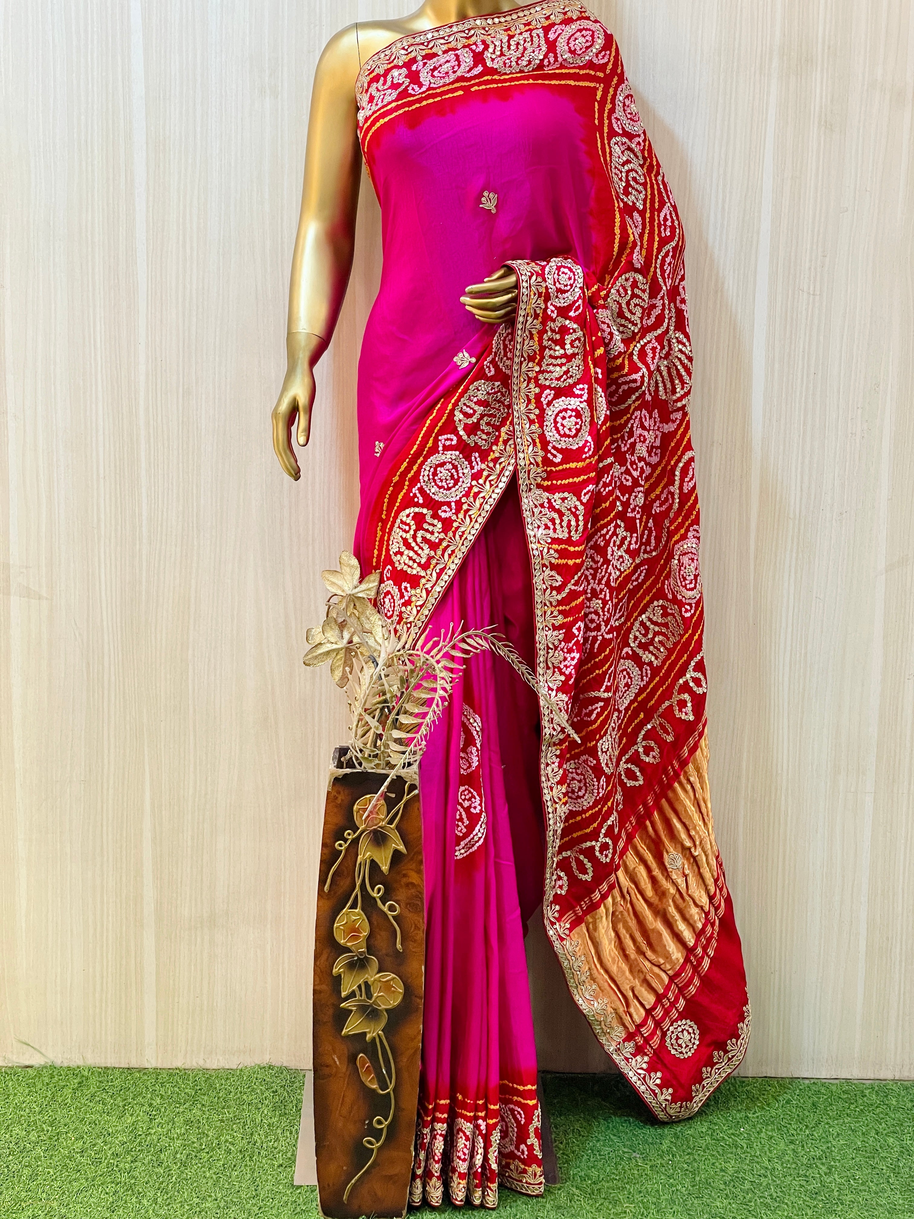 Ridham Gajji Silk Saree