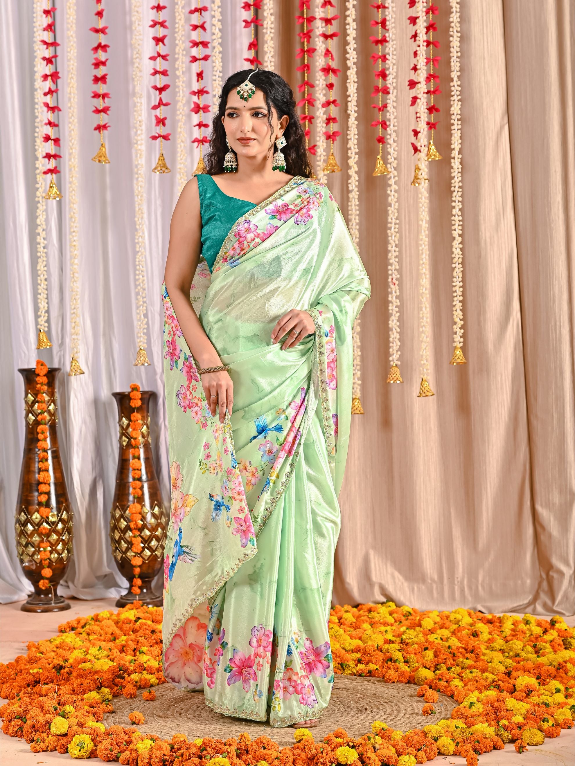 Annu Royal Crepe Saree
