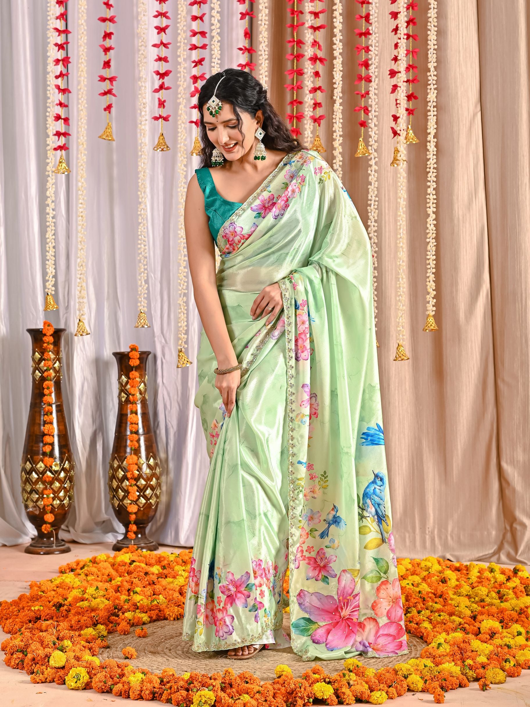 Annu Royal Crepe Saree