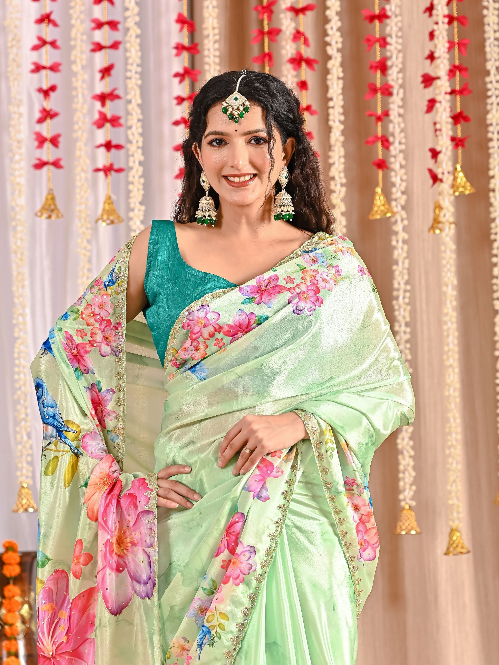 Annu Royal Crepe Saree