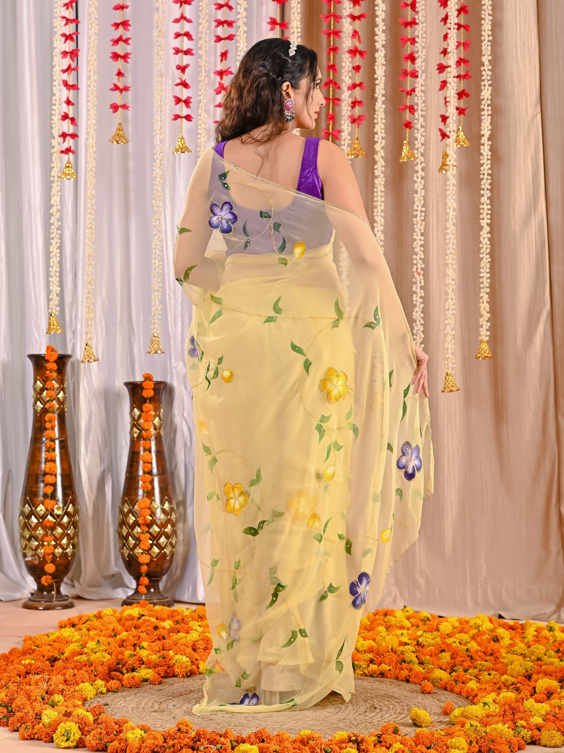Ira Royal Crepe Saree