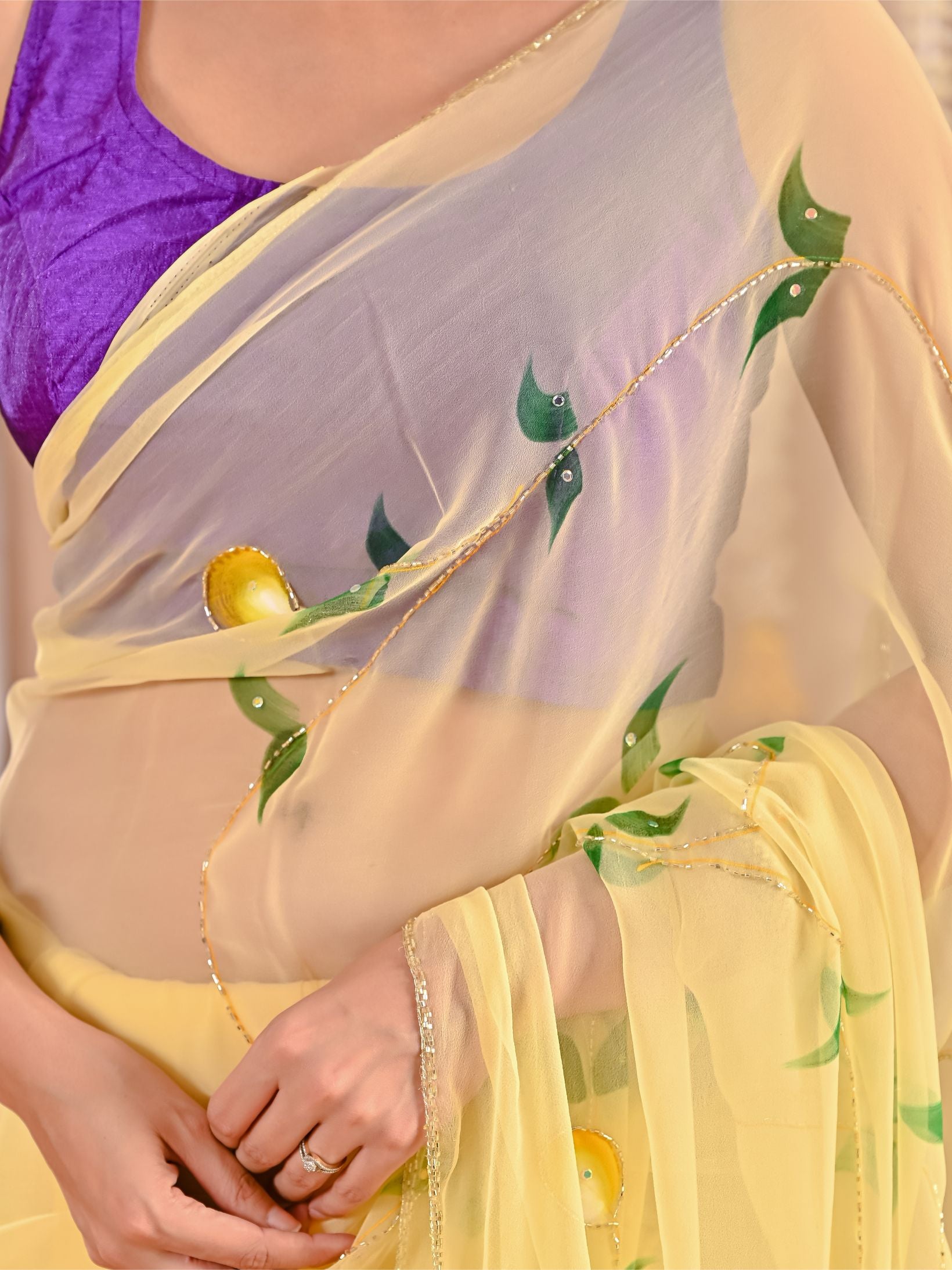 Ira Royal Crepe Saree