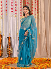 Navya Golden Grace Georgette Saree