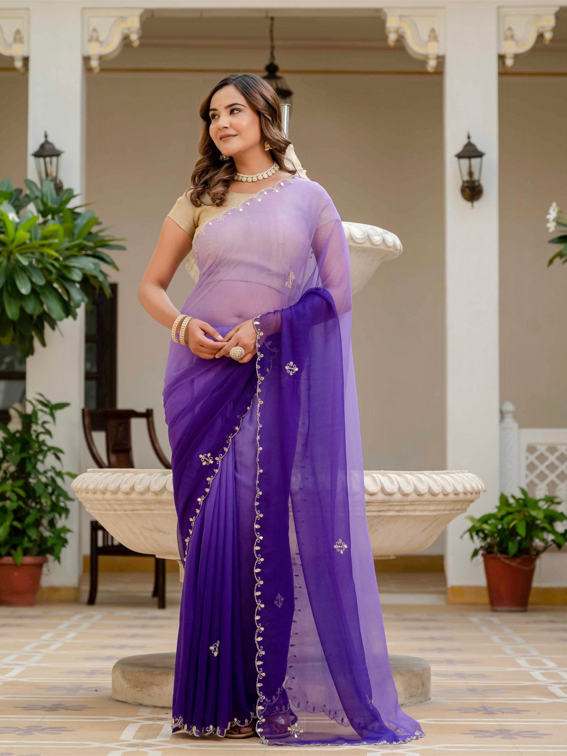 Samaira Georgette Saree