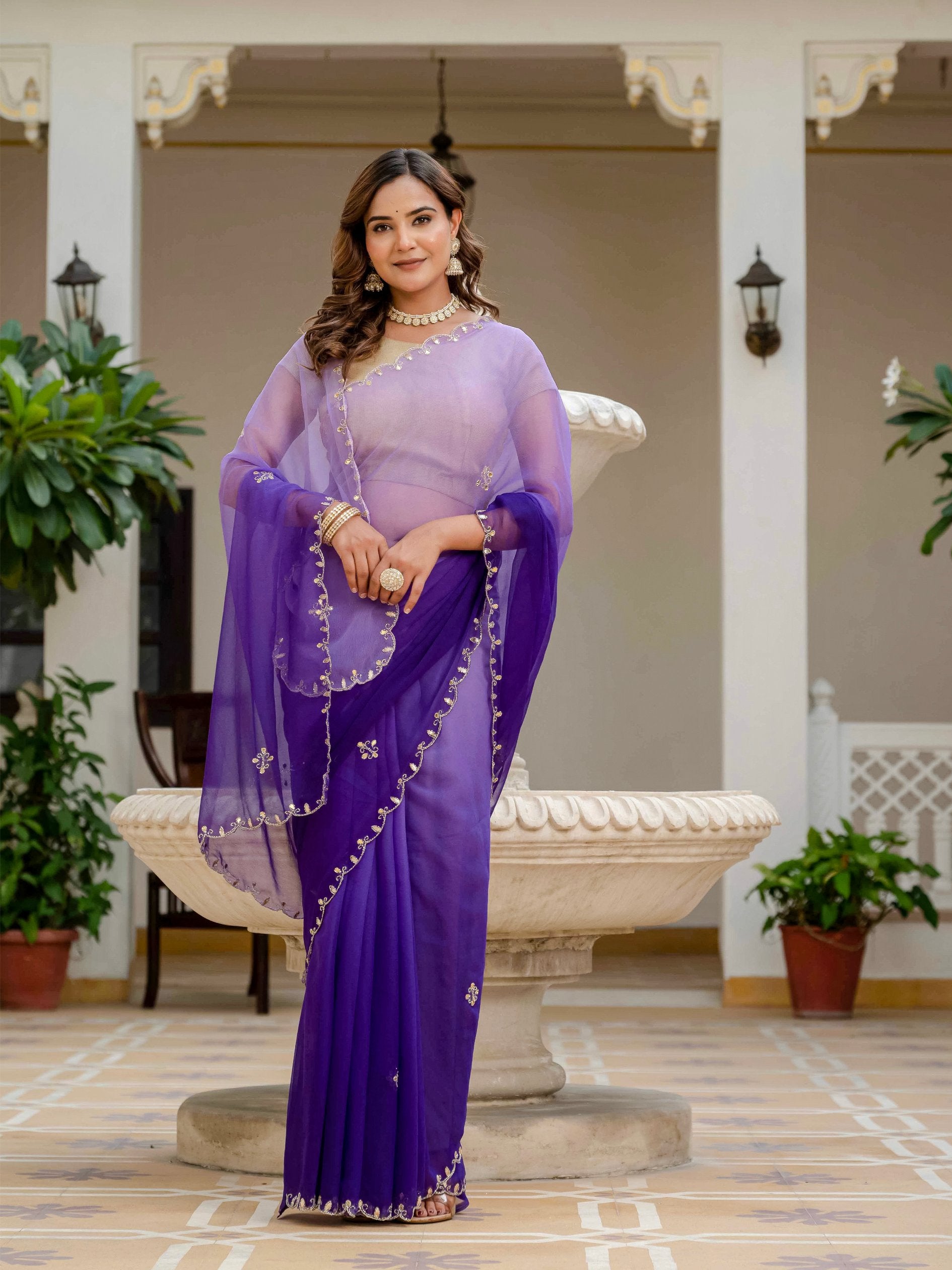 Samaira Georgette Saree