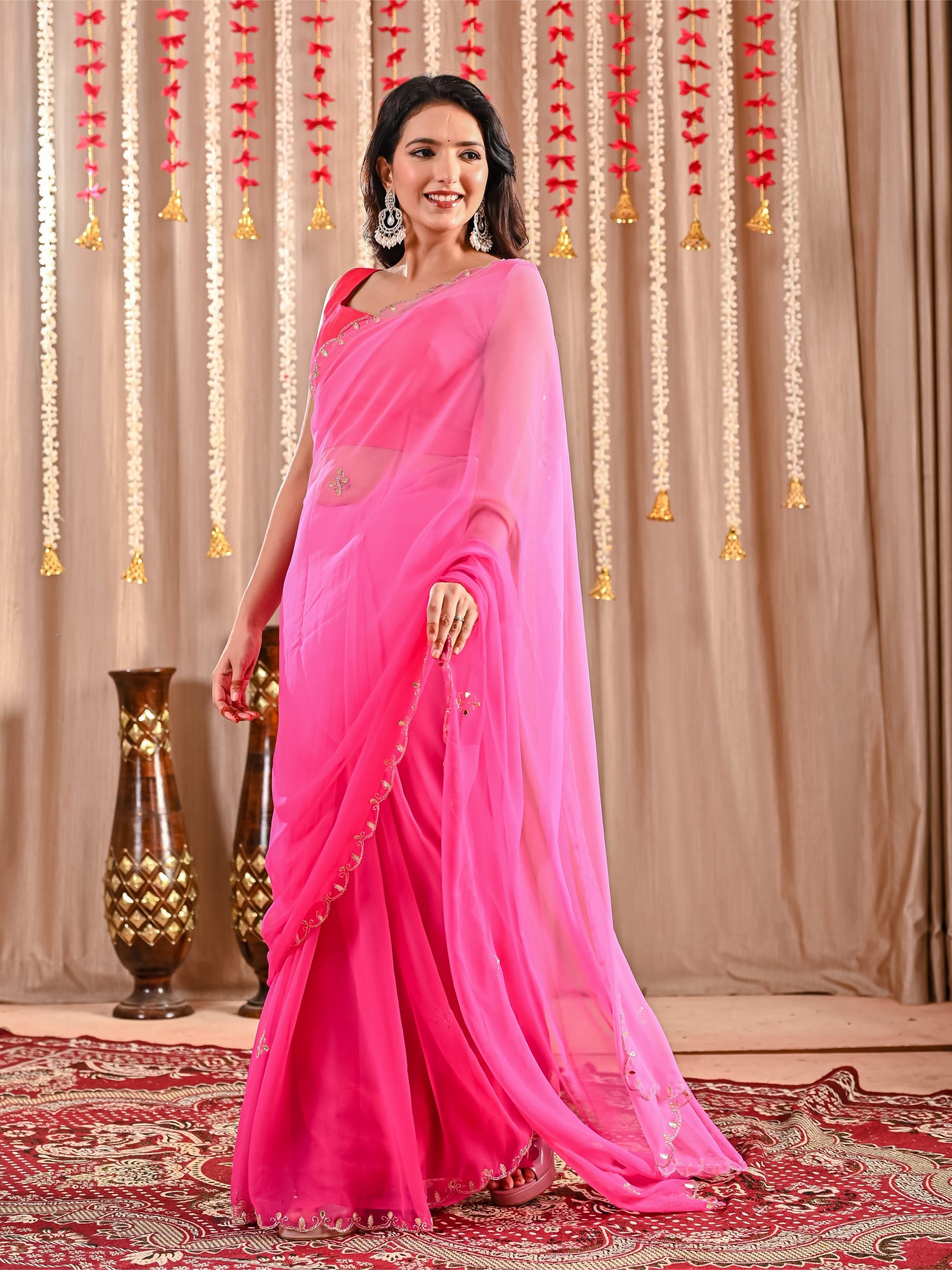 Anita Royal Georgette Saree