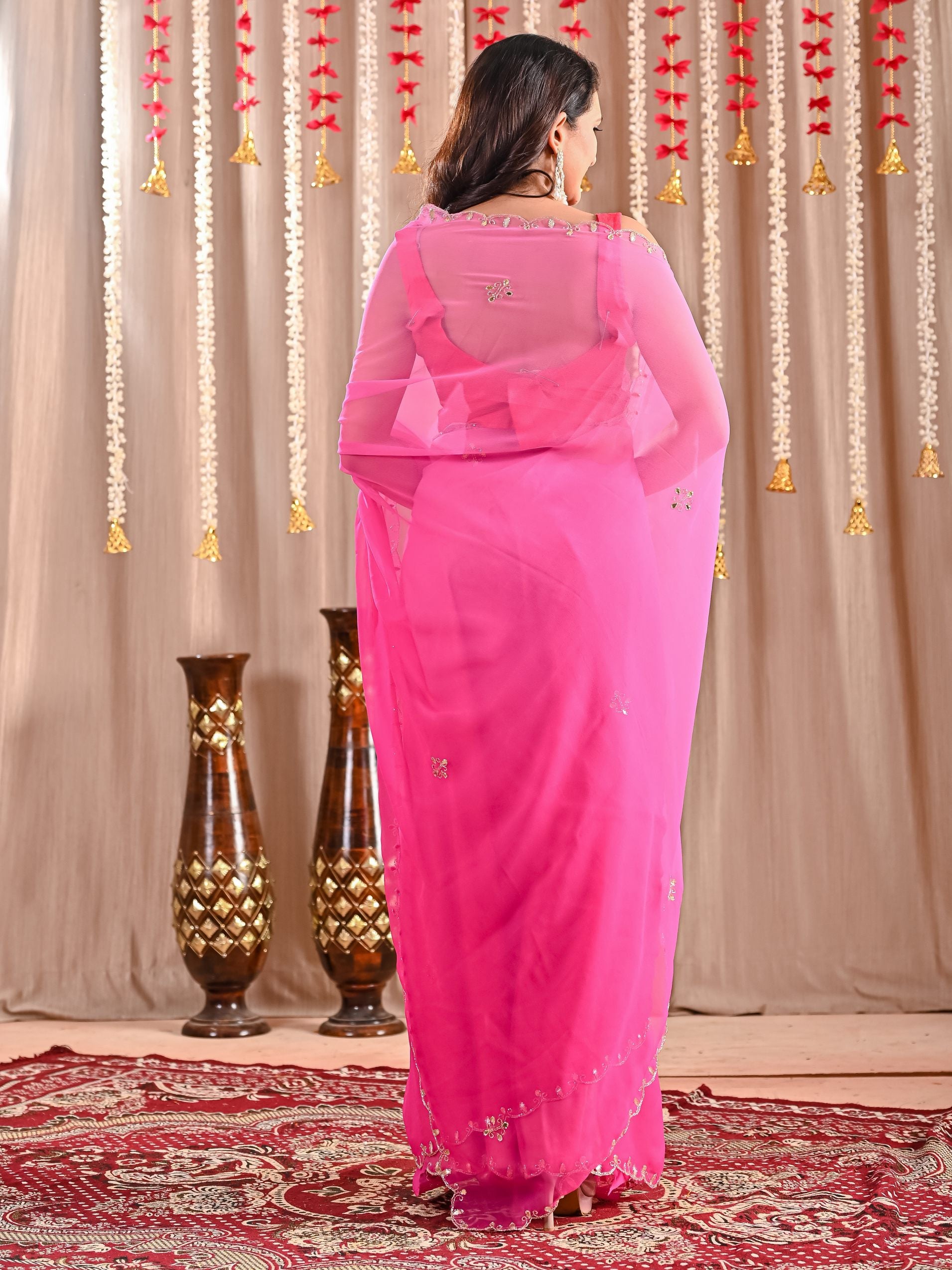 Anita Royal Georgette Saree