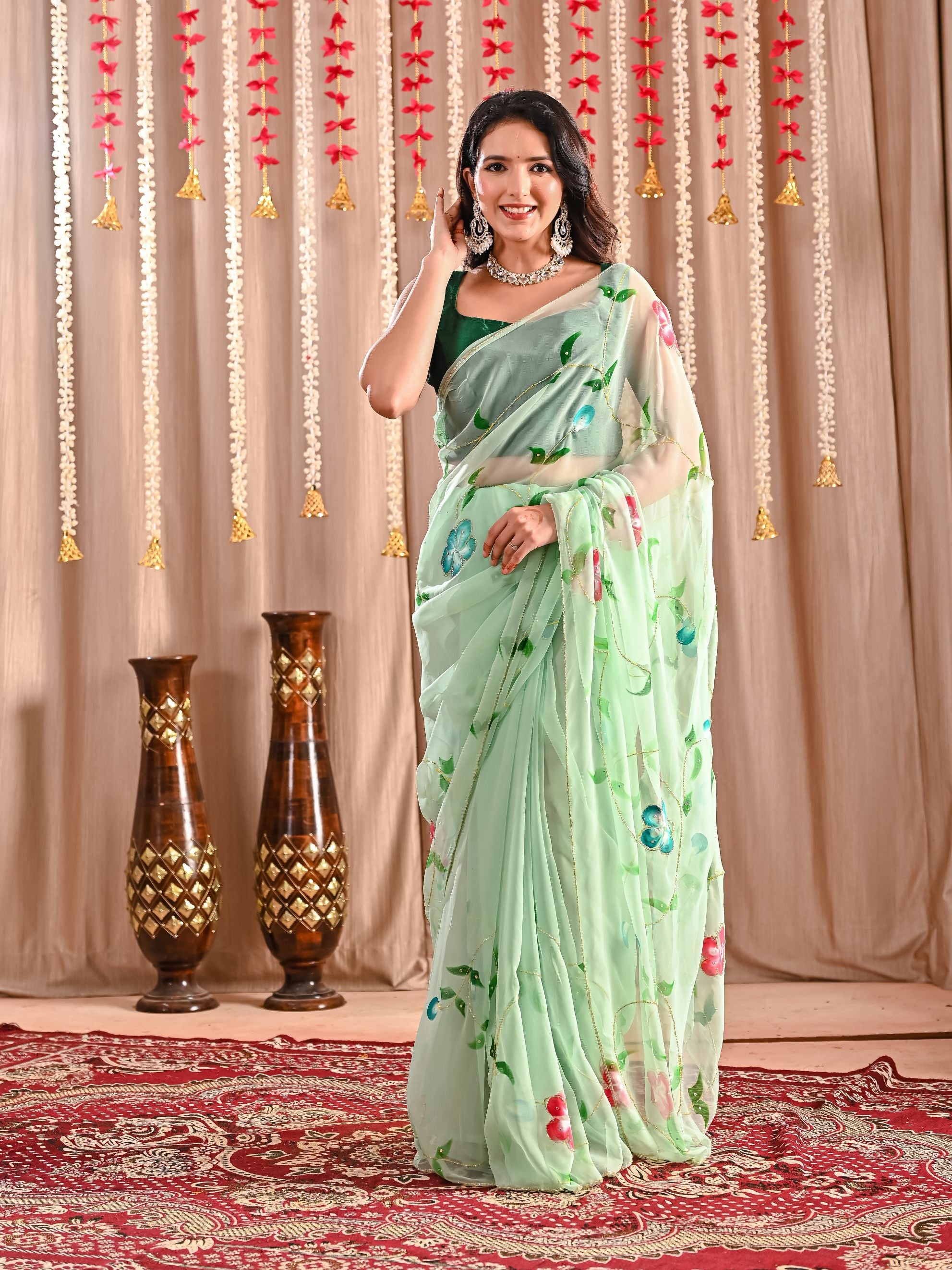 Jiya Royal Crepe Saree