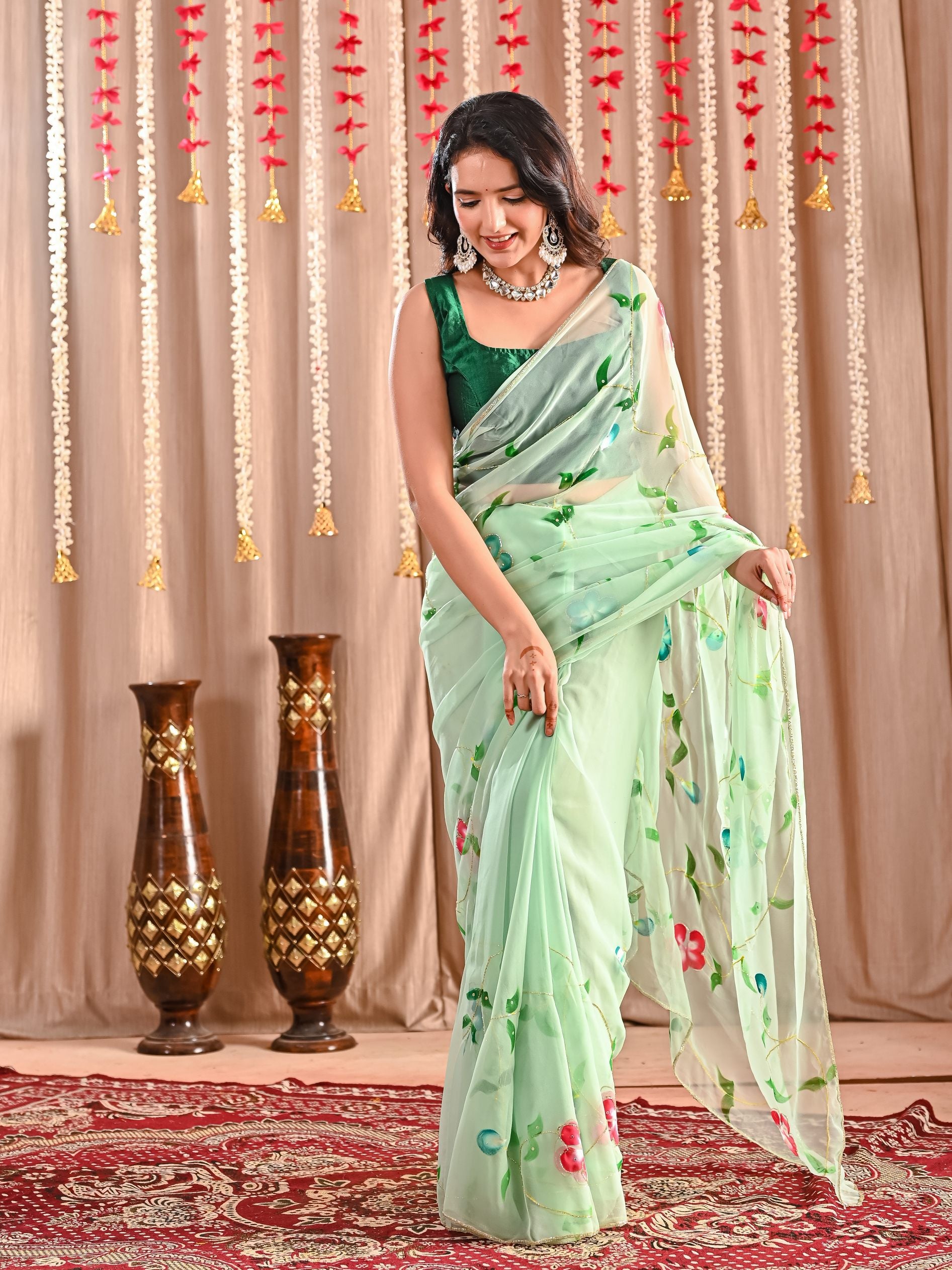 Jiya Royal Crepe Saree