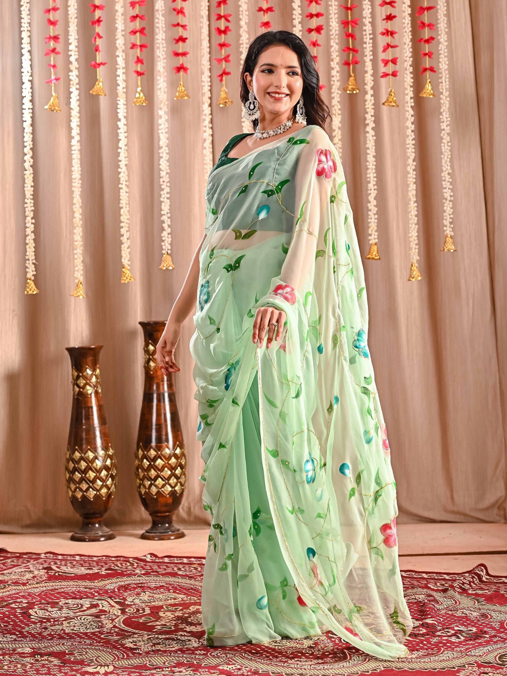 Jiya Royal Crepe Saree