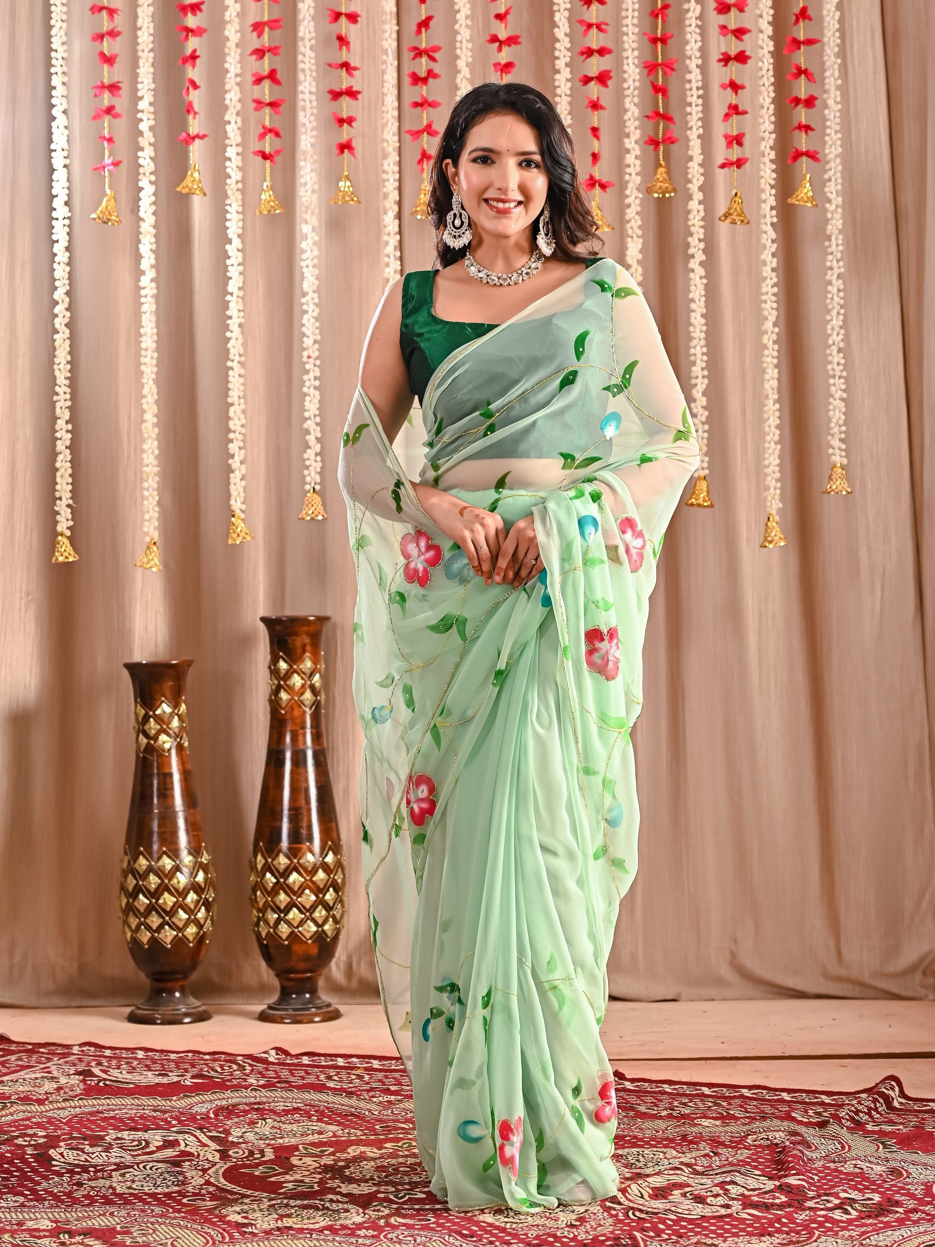 Jiya Royal Crepe Saree
