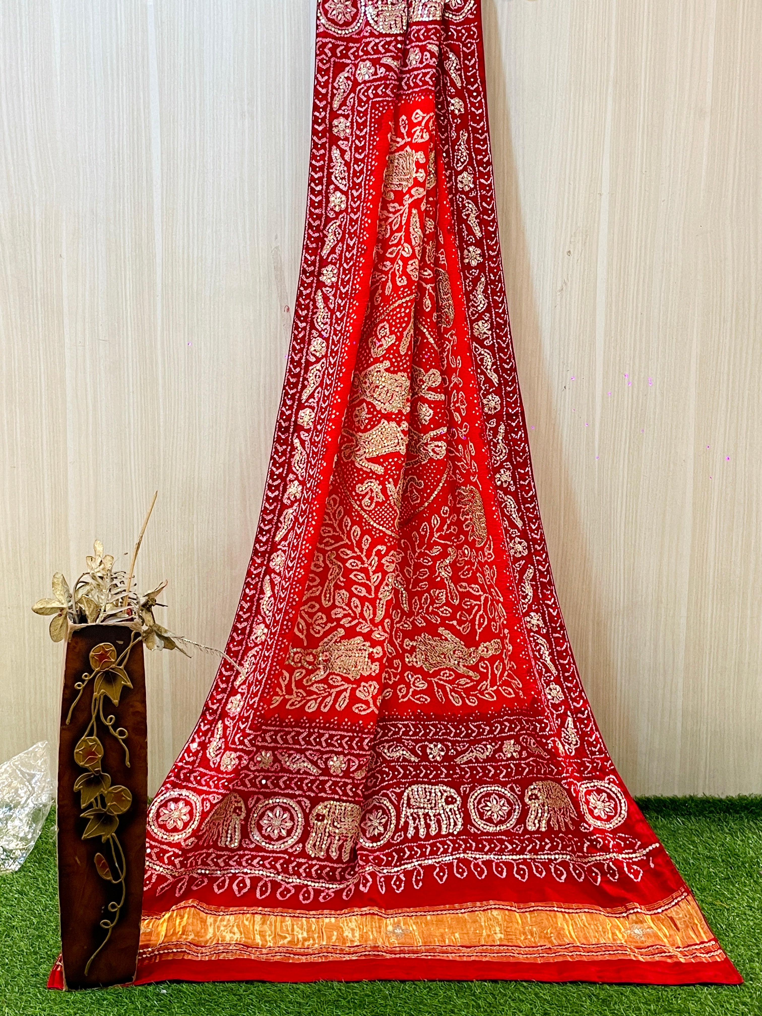 Yashika Pure Gajji Silk Dupatta