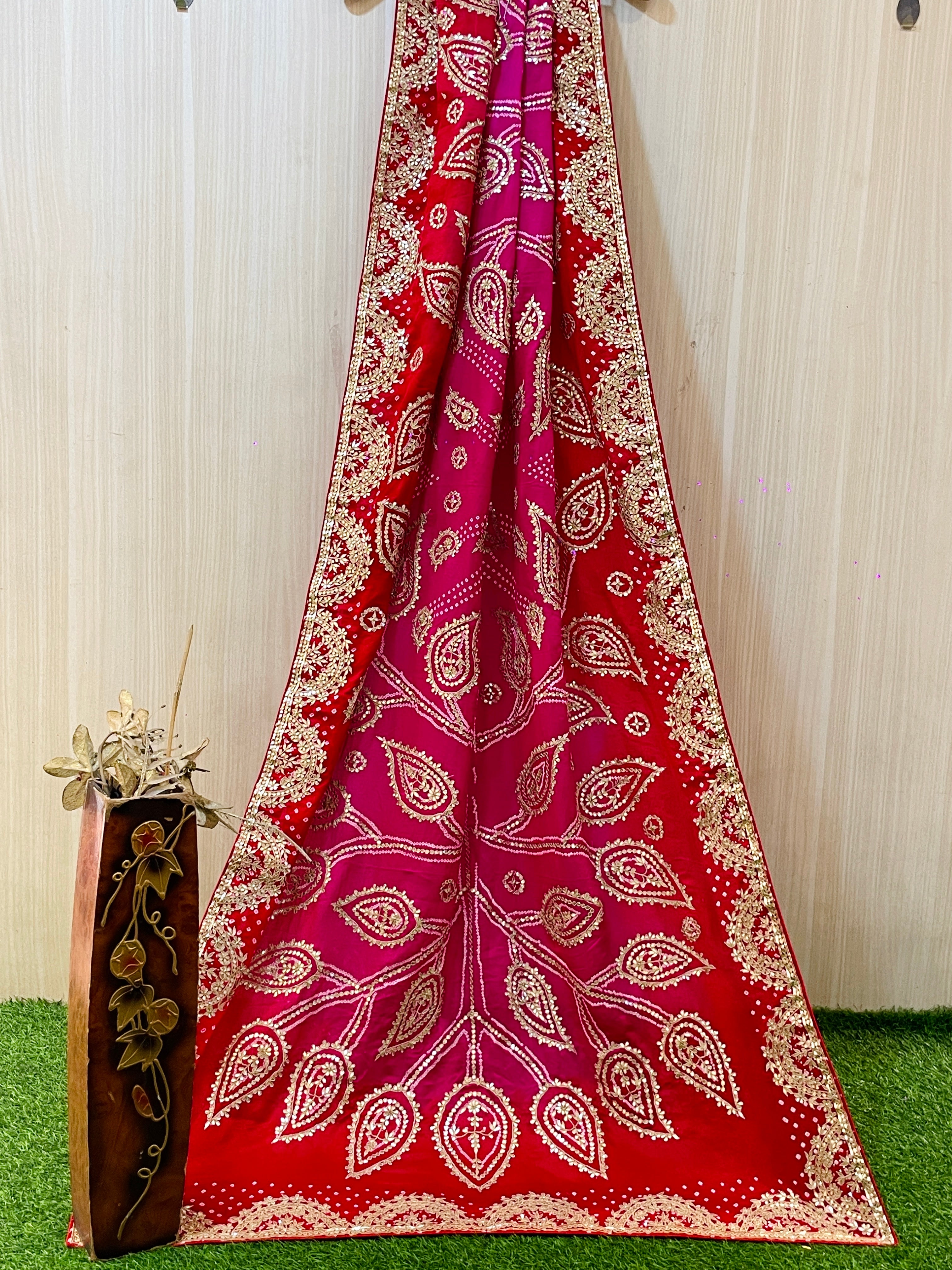 Dimisha Pure Gajji Silk Dupatta