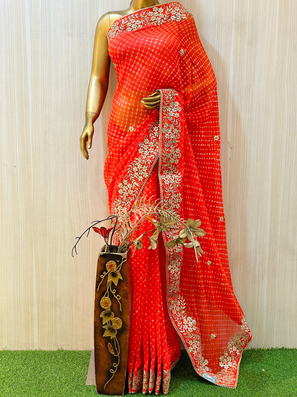 Aarti Leheriya Saree