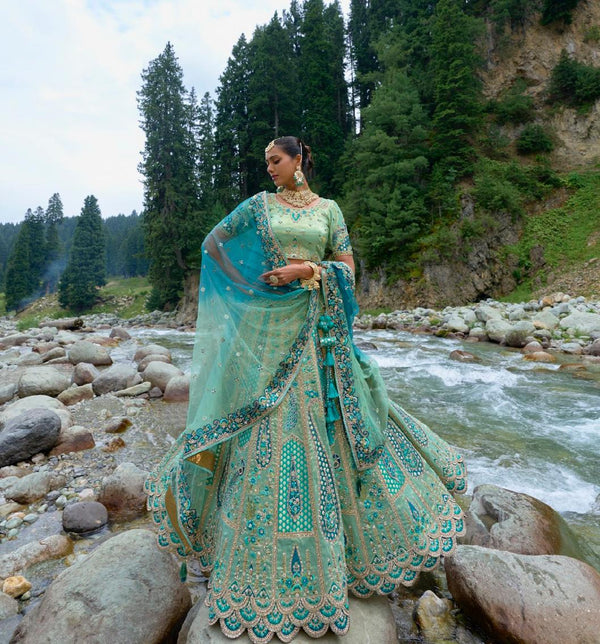 Hanika Jacquard Lehenga