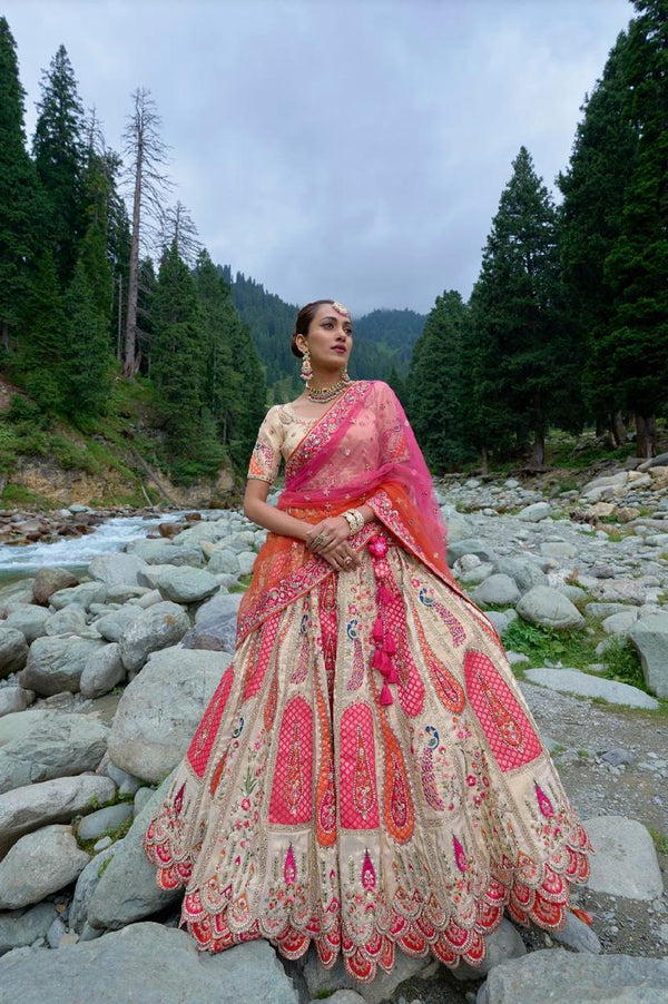 Seema Jacquard Lehenga