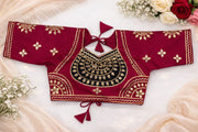 Mrinalini Rani Black Aangi Blouse