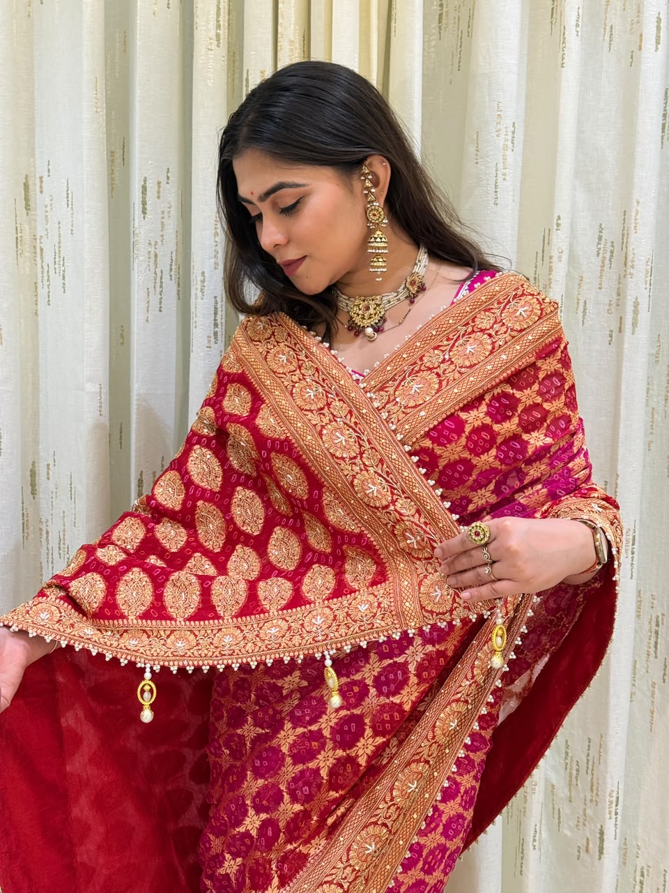 RED RANI SAREE
