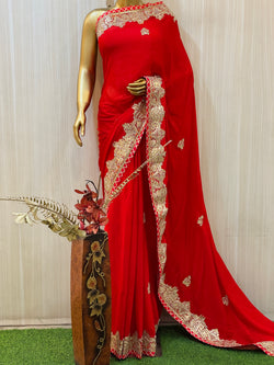 Mashwa Italian Crepe Saree