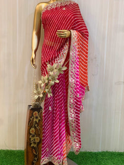 Zyvana Lehriya Saree